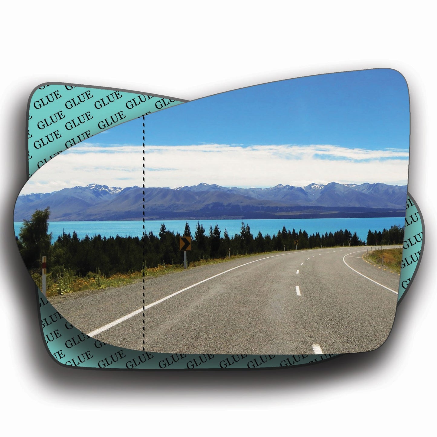 AGCP Spiegelglas für Nissan Rogue 2007 - 2013