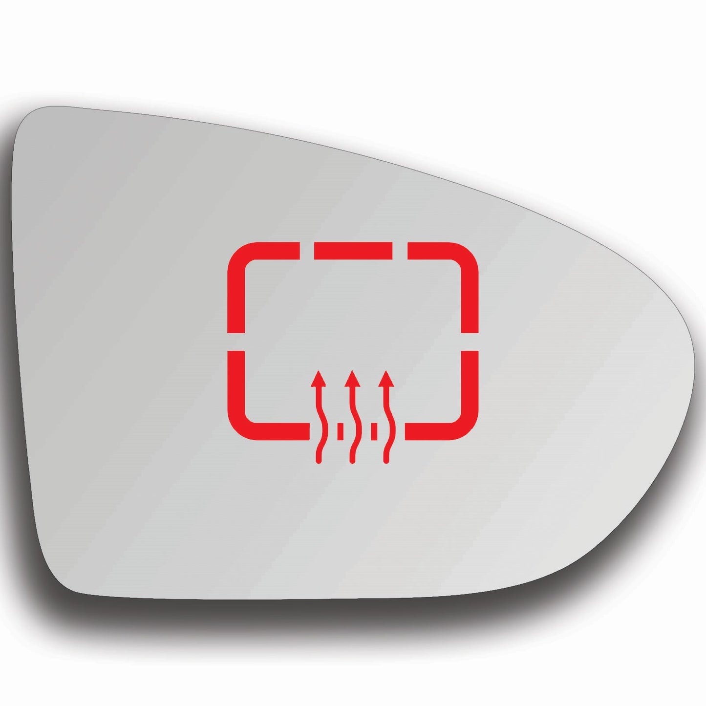 AGCP Spiegelglas Beheizt für Nissan Qashqai J10 2006 - 2013
