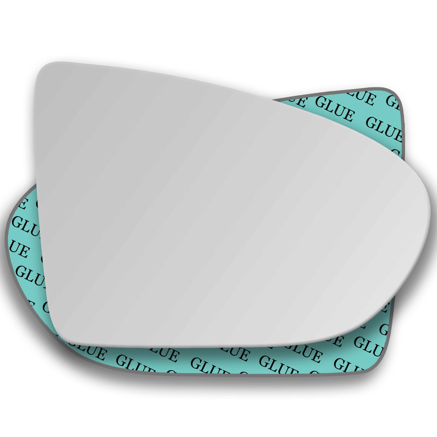 AGCP Spiegelglas für Nissan Qashqai+2 2006 - 2013
