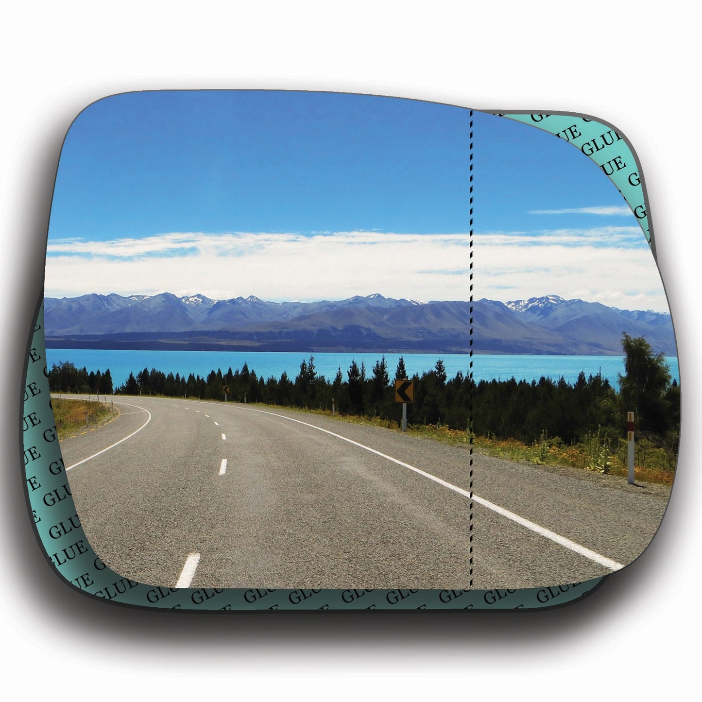 AGCP Spiegelglas für Lexus RX 2003 - 2009