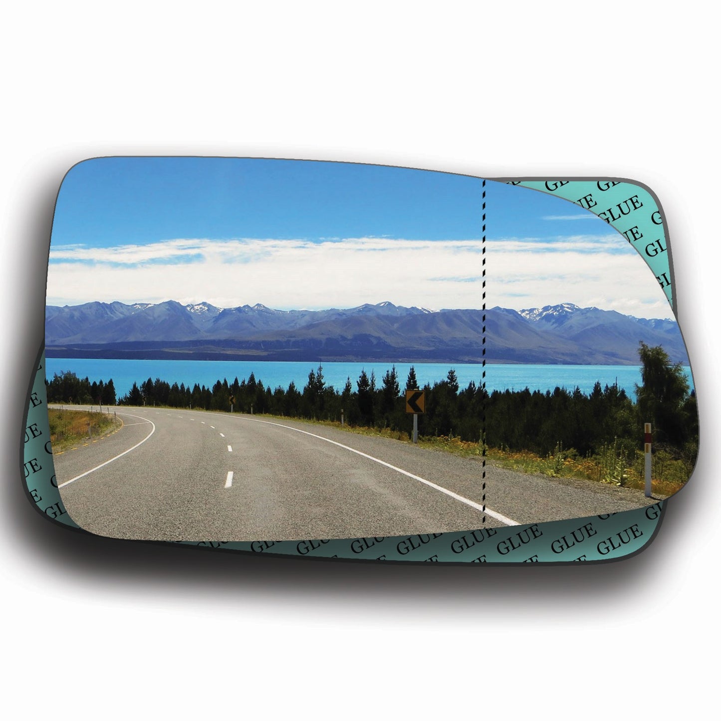 AGCP Spiegelglas für Daewoo Magnus 2000 - 2006