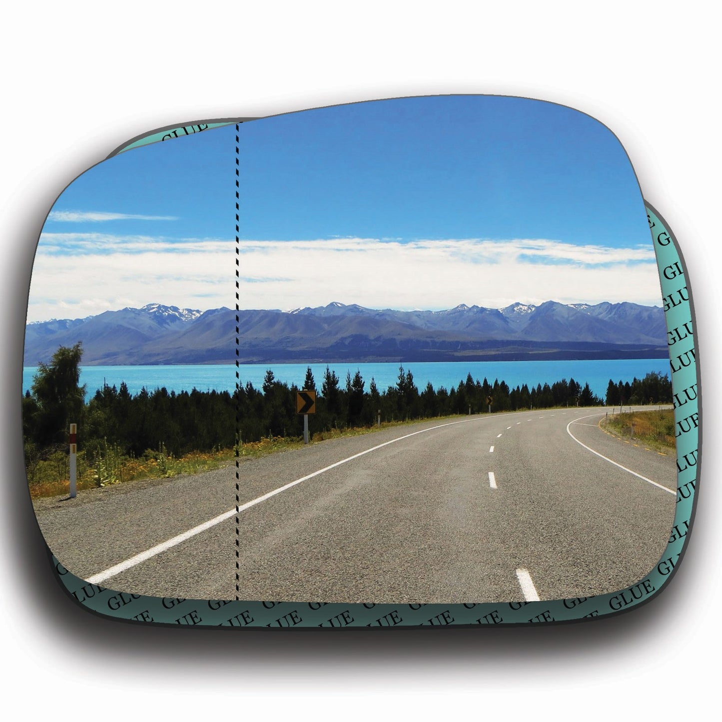 AGCP Spiegelglas für Honda FR-V 2004 - 2009
