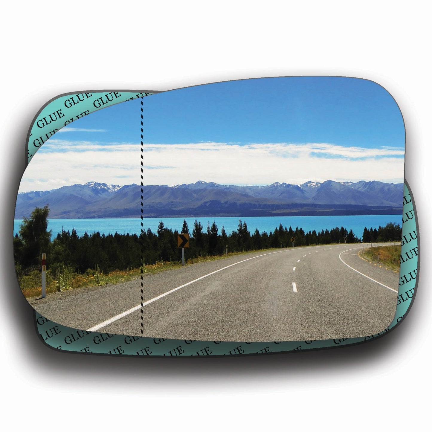 AGCP Spiegelglas für Toyota Prius 2008 - 2015