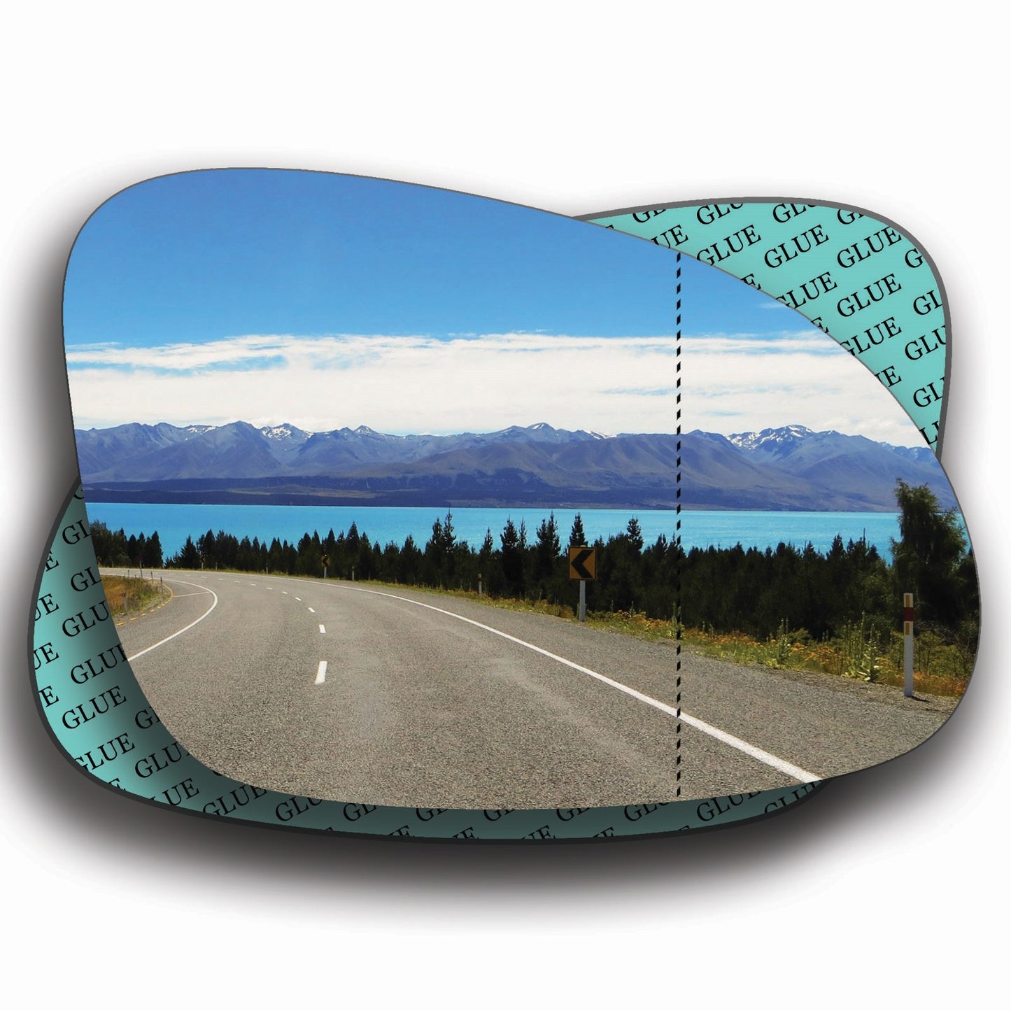 AGCP Spiegelglas für Volkswagen Passat B6 2005 - 2010