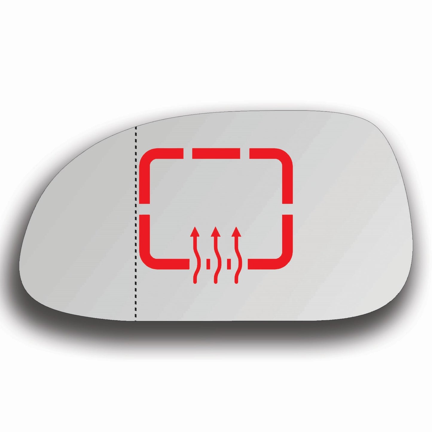 AGCP Spiegelglas Beheizt für Chevrolet Cruze 2001 - 2008