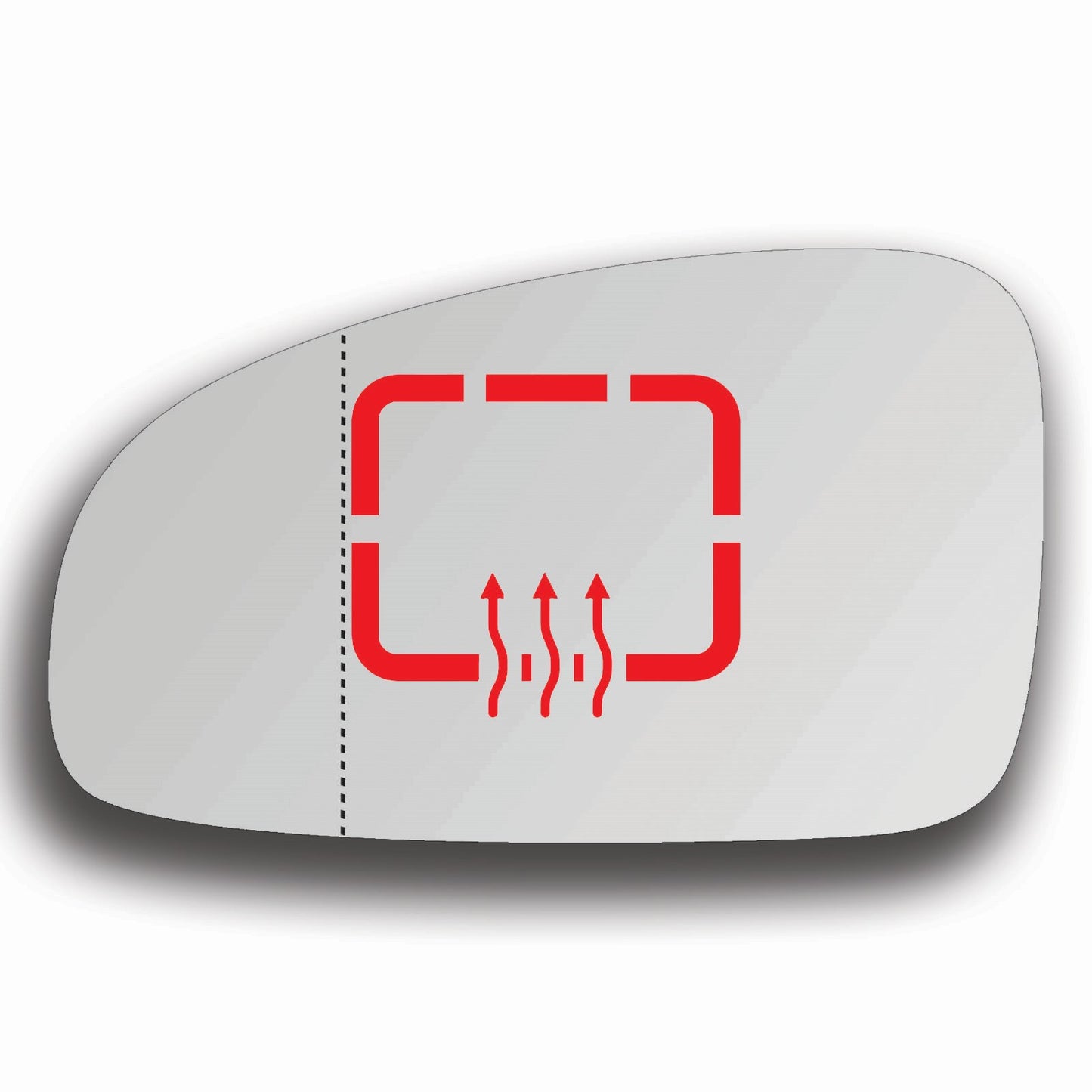 AGCP Spiegelglas Beheizt für Chevrolet Aveo T200 2002 - 2006