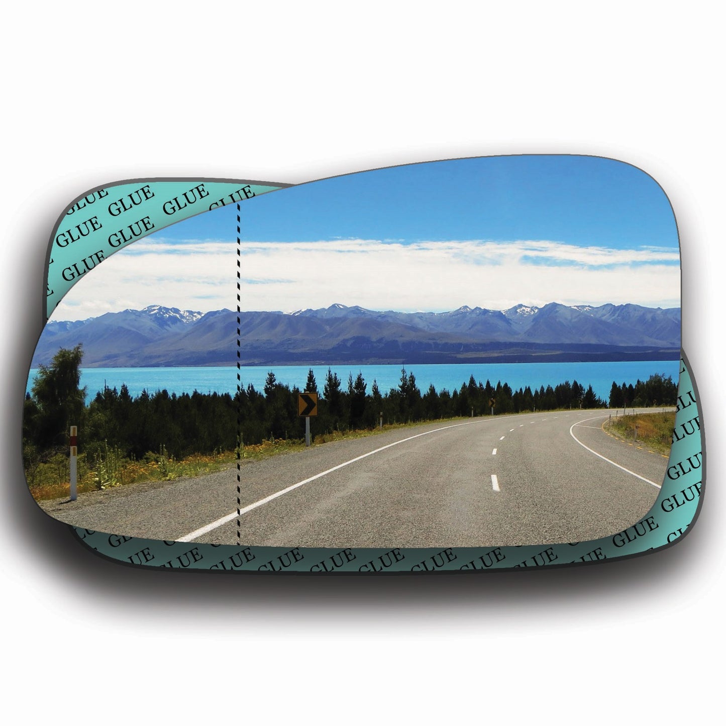 AGCP Spiegelglas für Daewoo Kalos 2002 - 2011