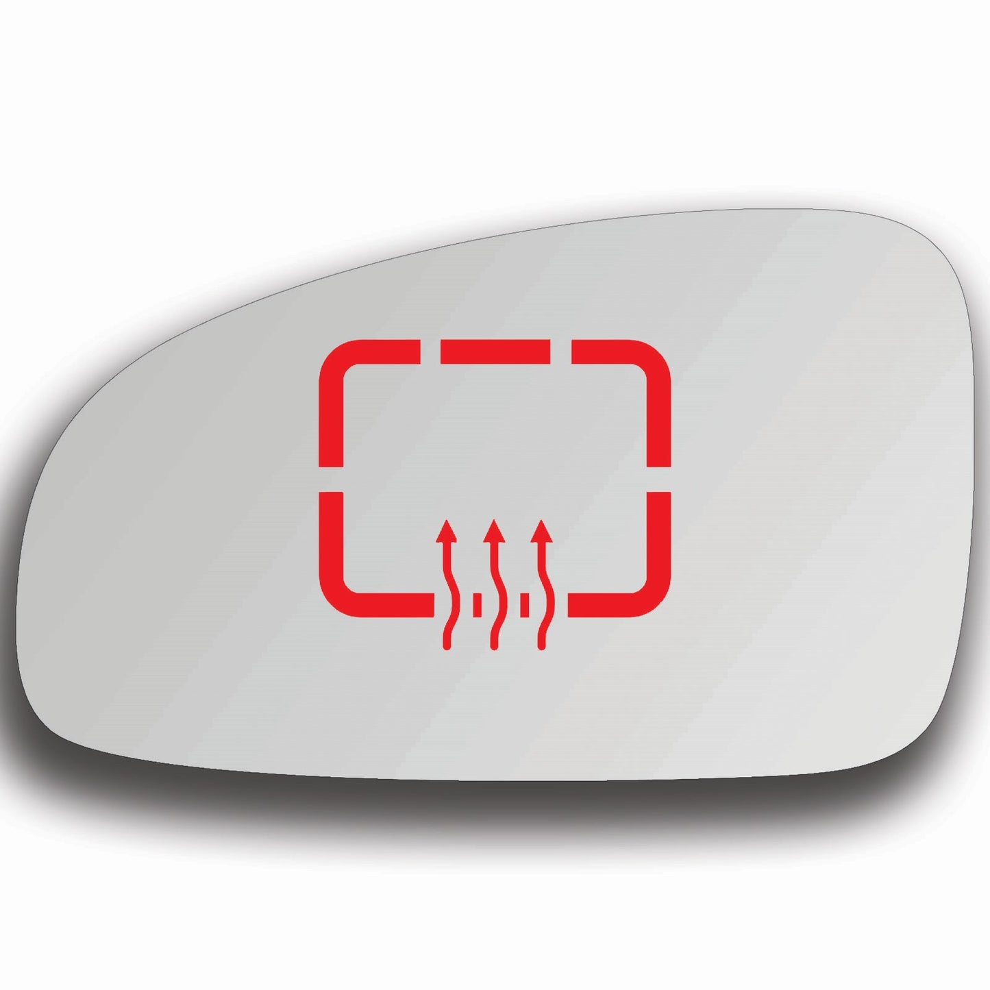 AGCP Spiegelglas Beheizt für Chevrolet Aveo T200 2002 - 2006