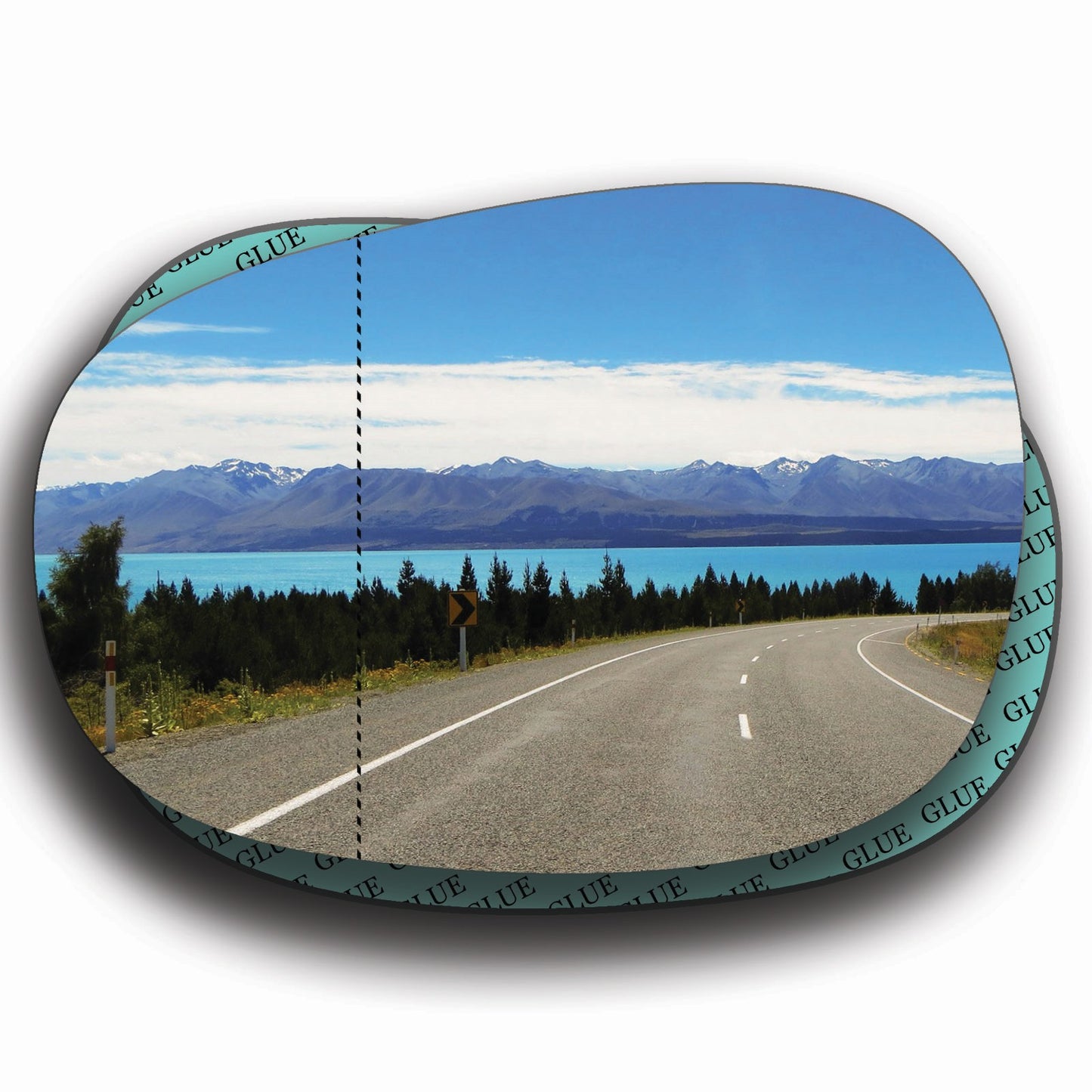 AGCP Spiegelglas für BMW 3er 2009 - 2013