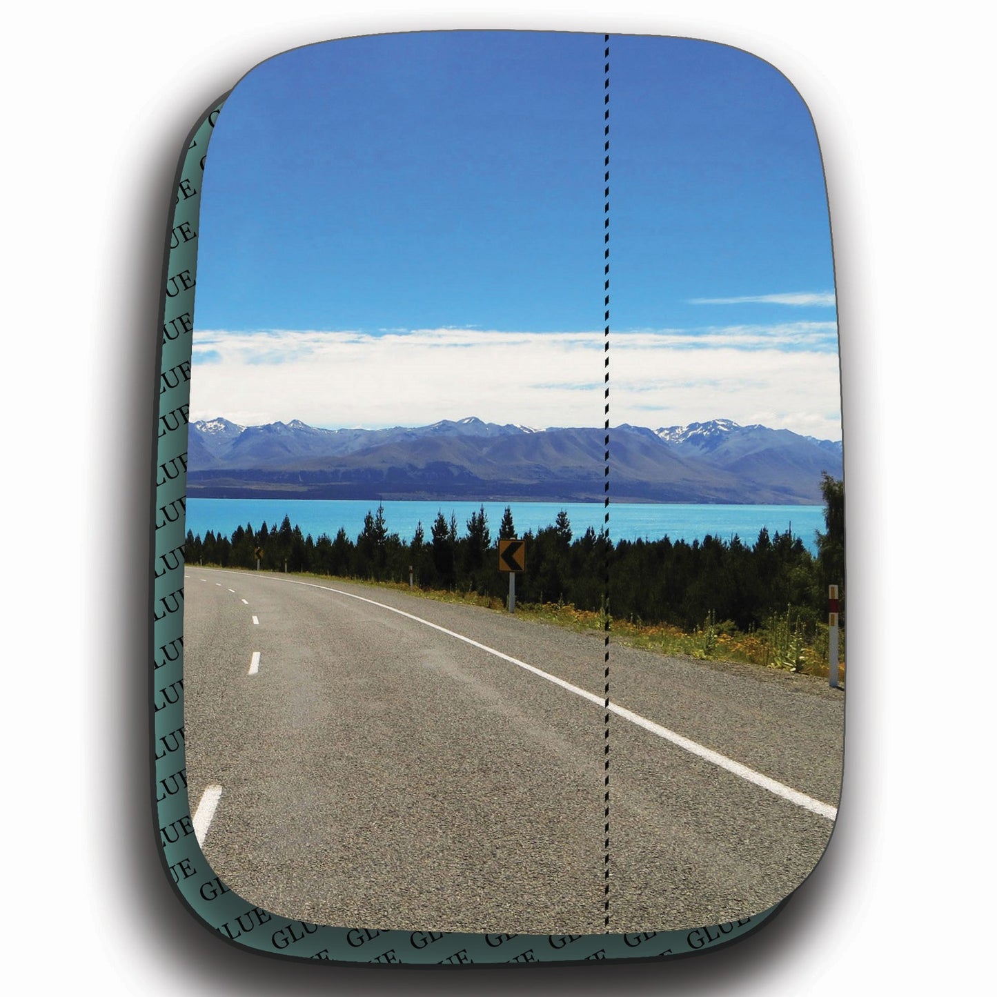 AGCP Spiegelglas für Ford Transit 1986 - 2000
