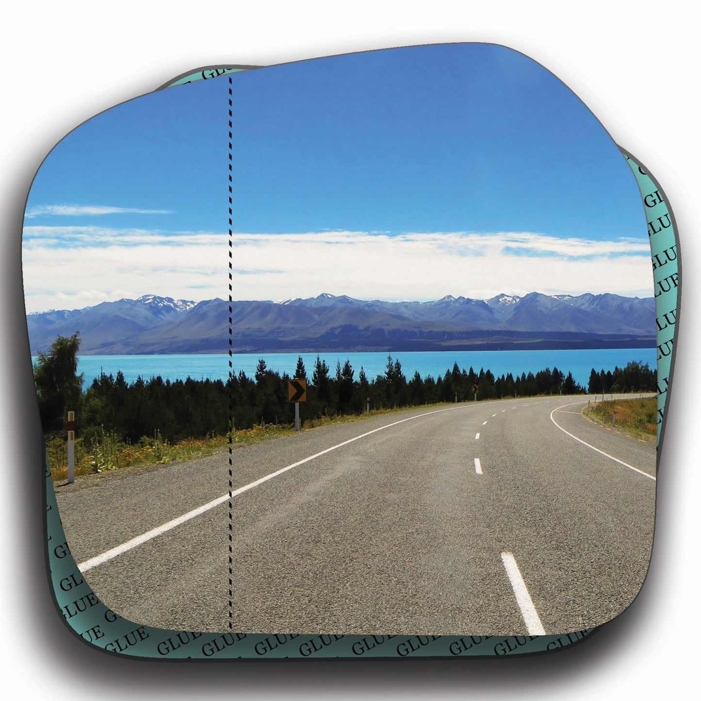 AGCP Spiegelglas für Toyota 4Runner 1995 - 2002