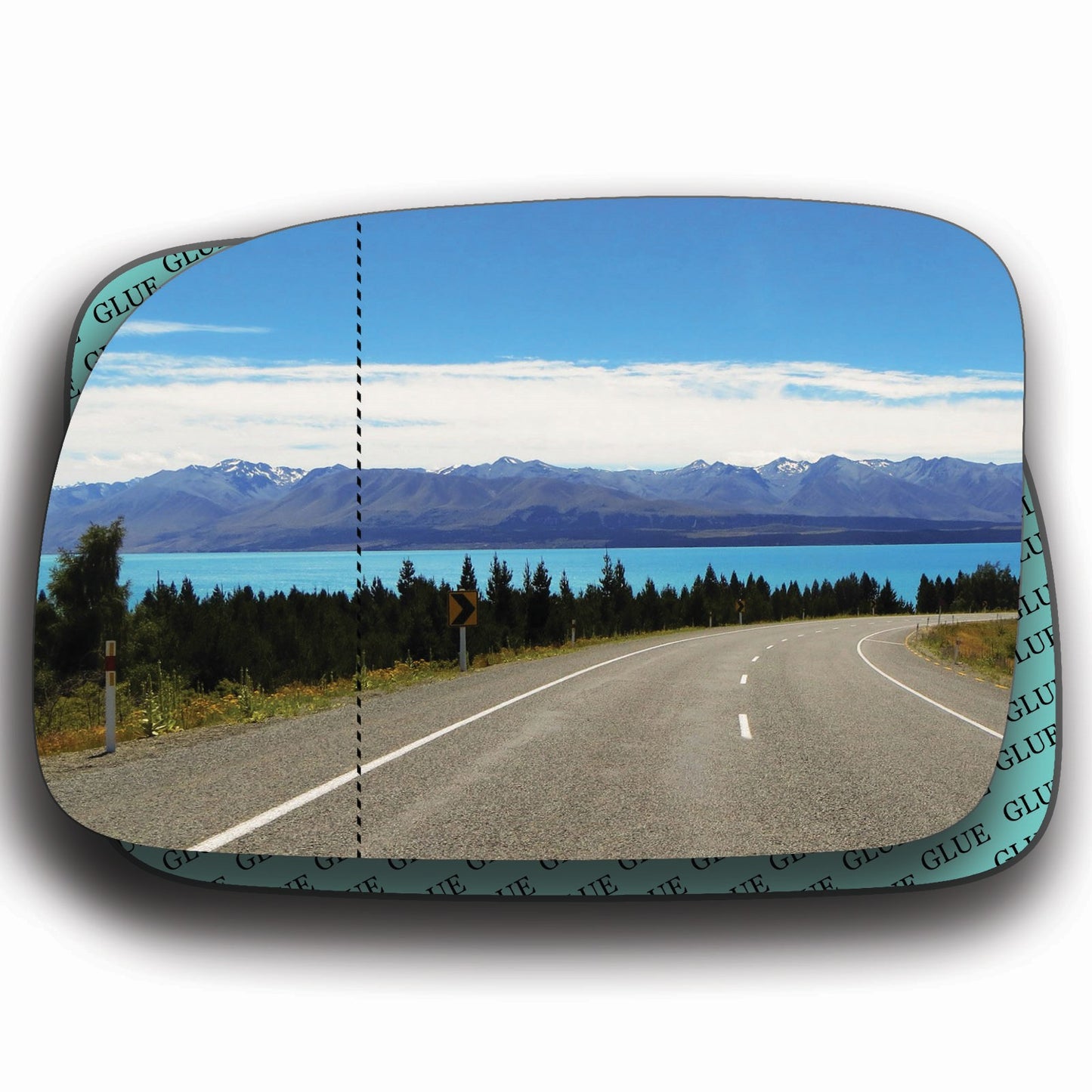 AGCP Spiegelglas für Hyundai Santa Fe 2006 - 2009