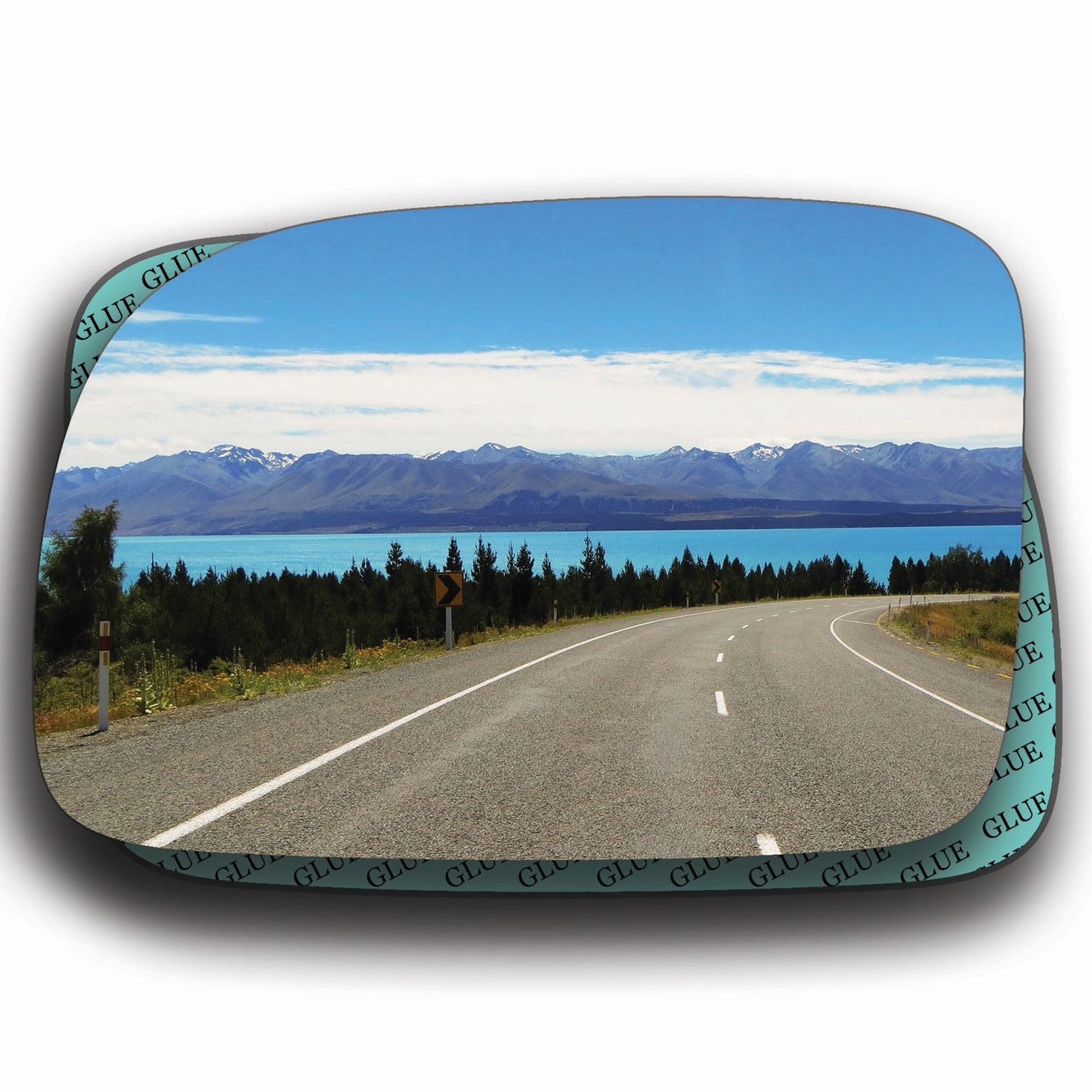 AGCP Spiegelglas für Hyundai Santa Fe 2006 - 2009