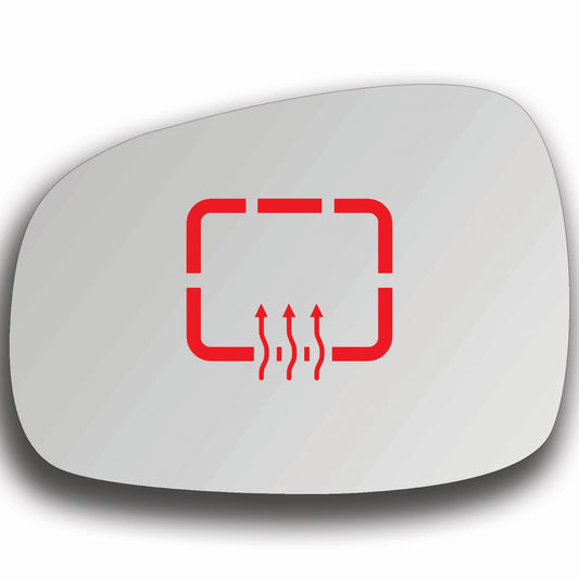 AGCP Spiegelglas Beheizt für Suzuki Swift 2004 - 2010
