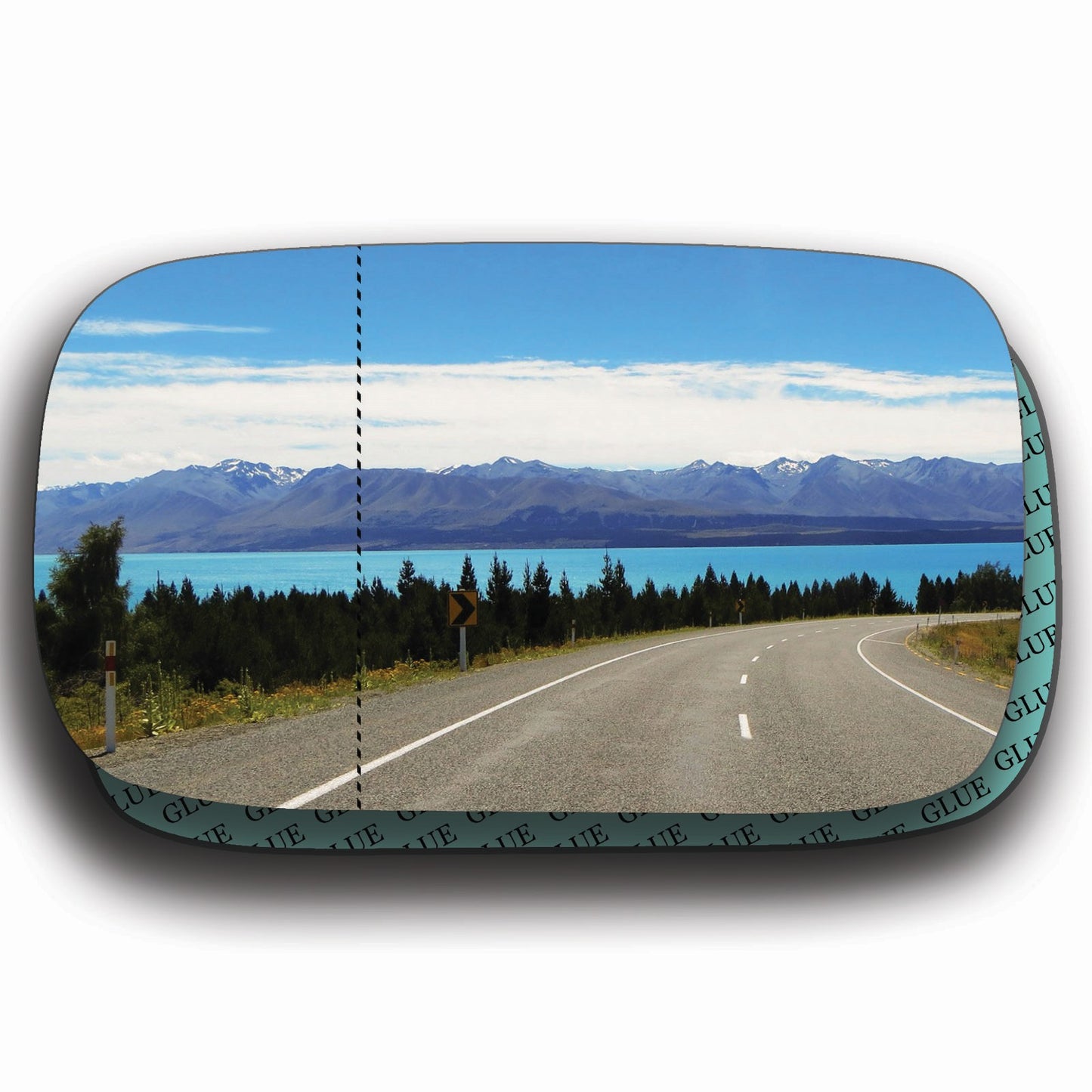 AGCP Spiegelglas für Volvo V50 2004 - 2007