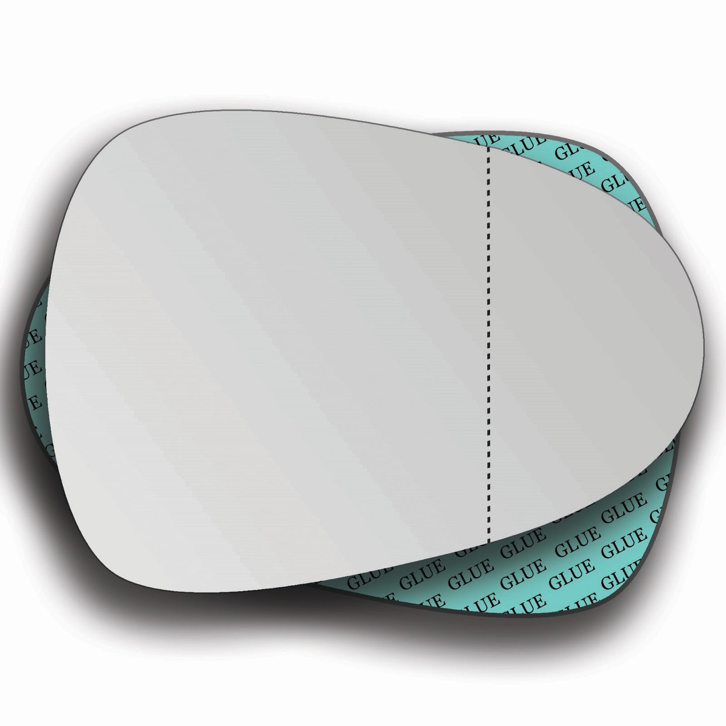 AGCP Spiegelglas für Seat Leon 2 2009 - 2012