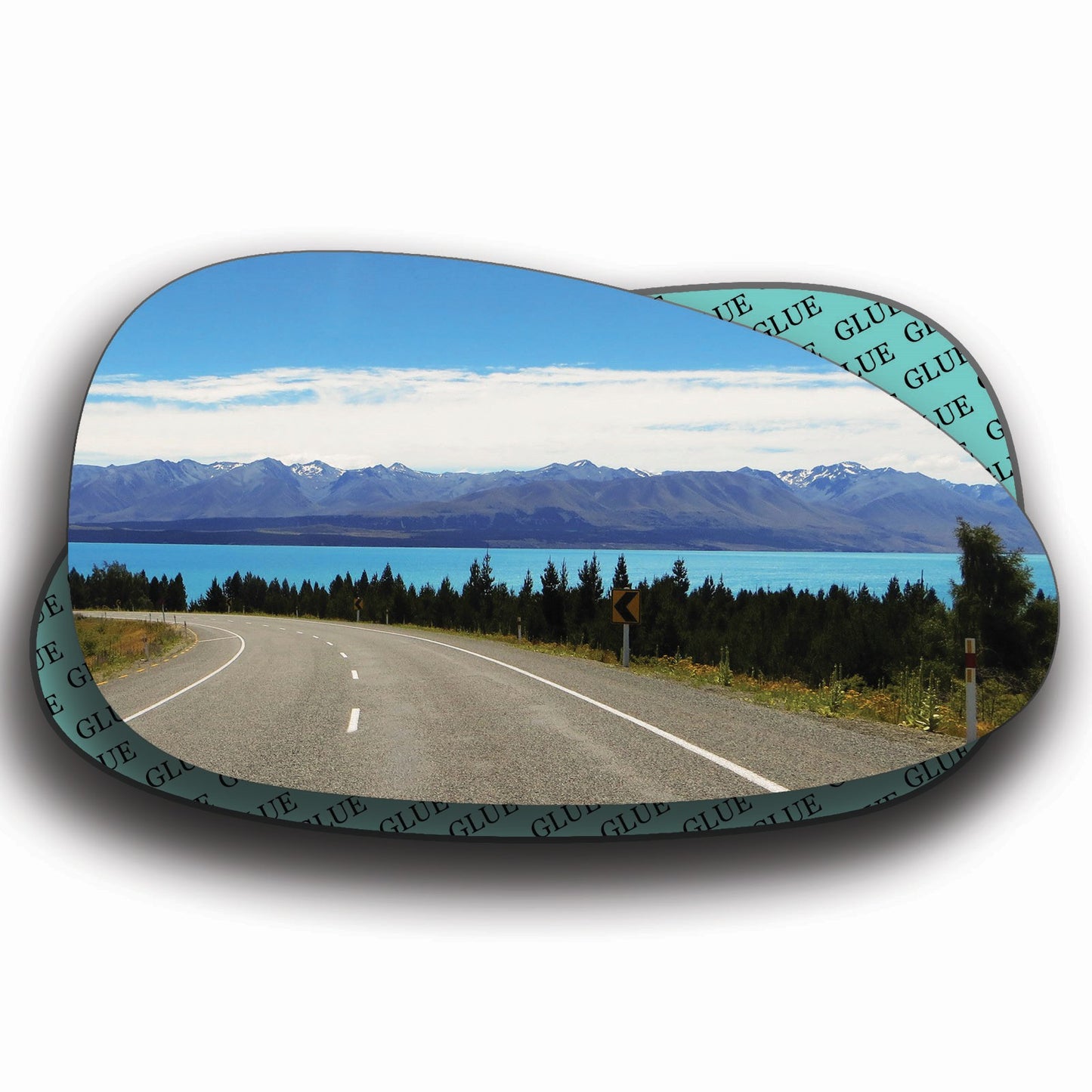 AGCP Spiegelglas für Daewoo Nubira J100 1999 - 2002