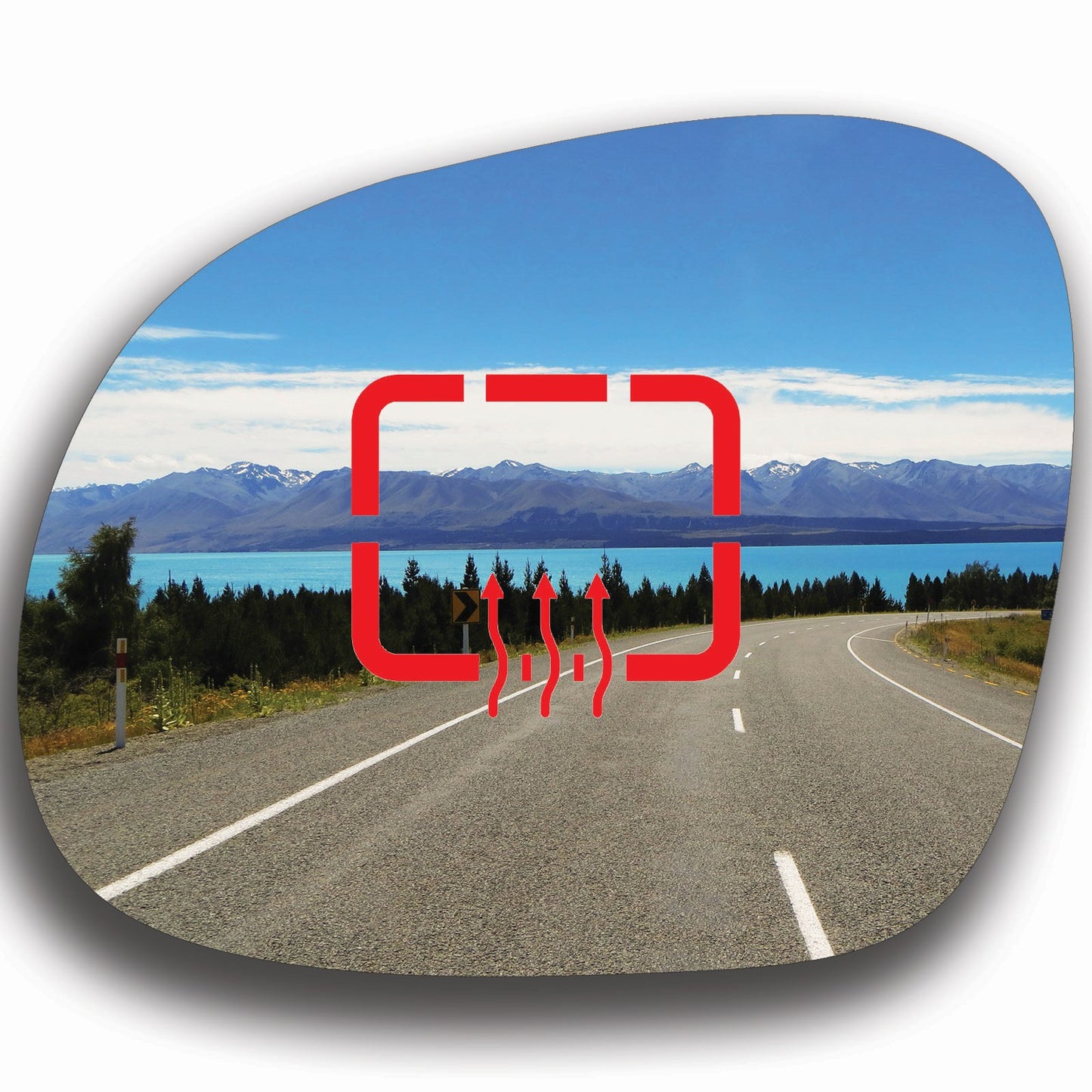 AGCP Spiegelglas Beheizt für Seat Altea 2009 - 2015