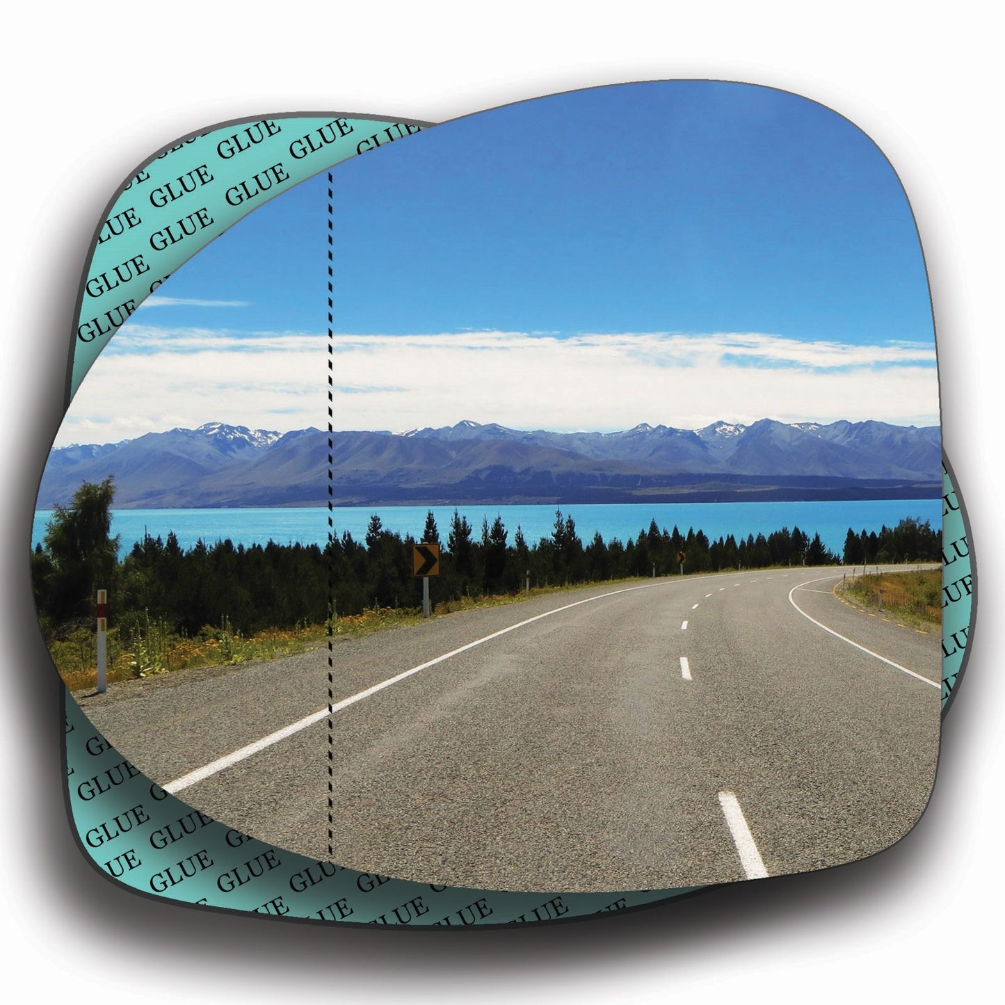 AGCP Spiegelglas für Renault Wind 2010 - 2013