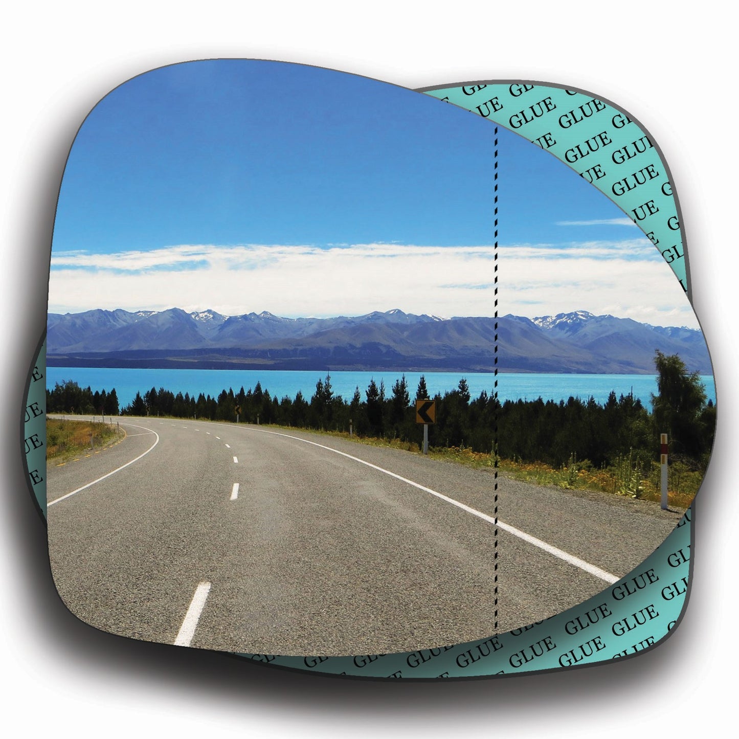 AGCP Spiegelglas für Renault Wind 2010 - 2013