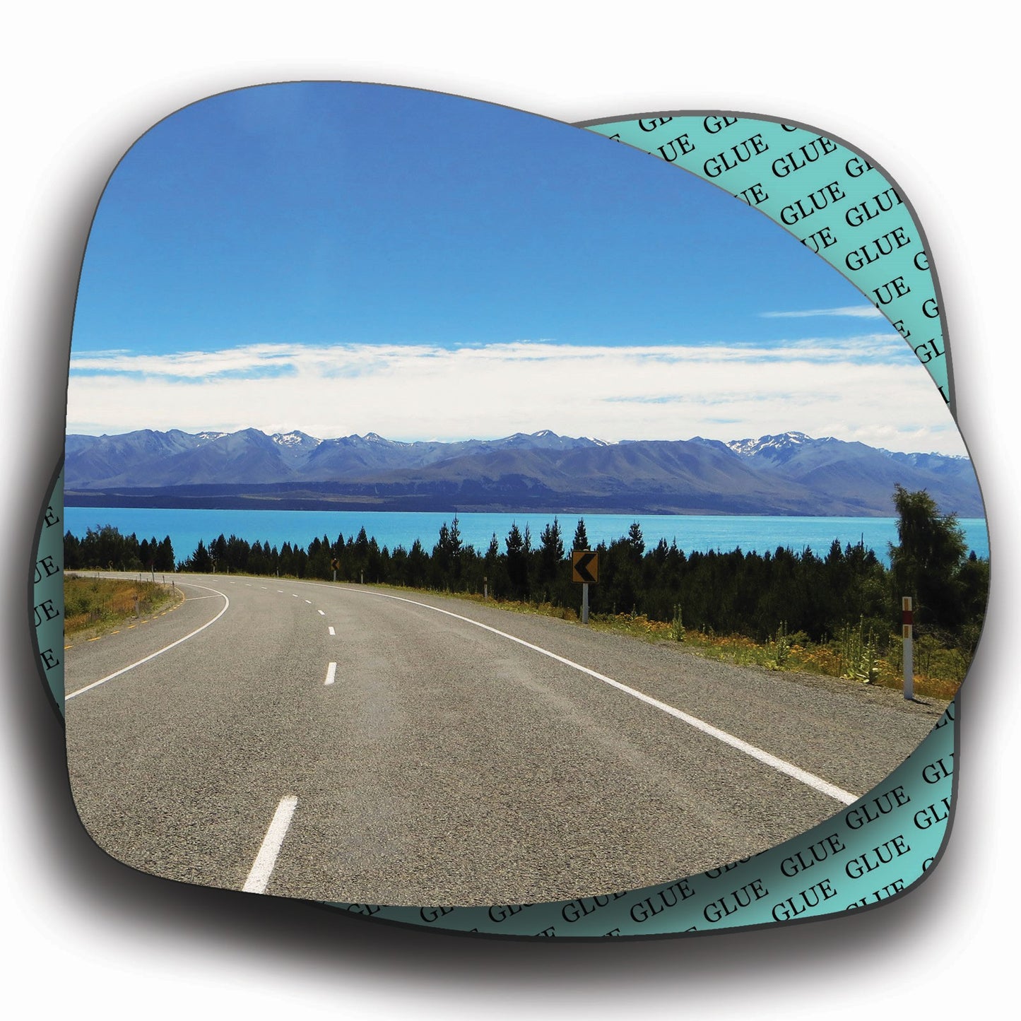 AGCP Spiegelglas für Renault Wind 2010 - 2013