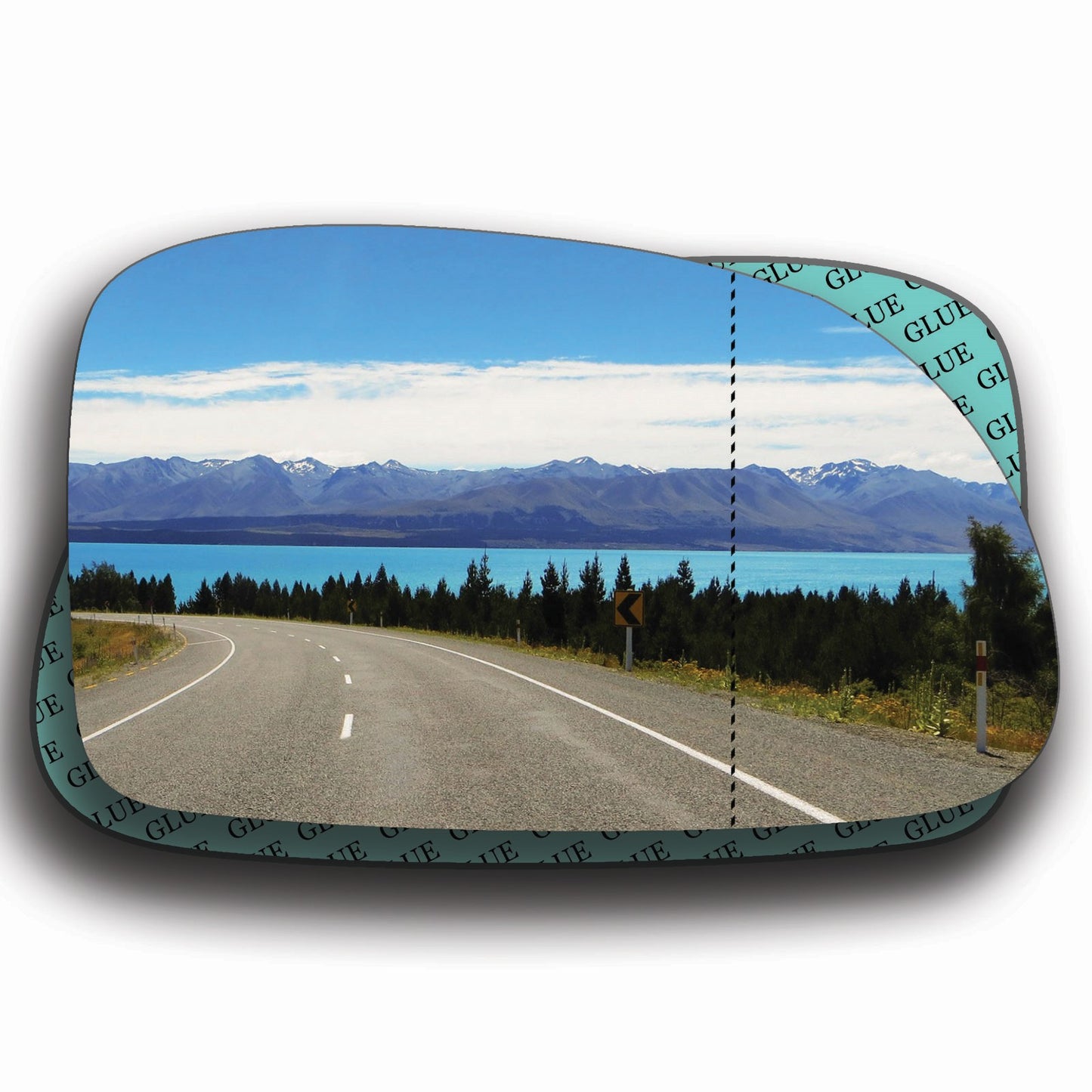 AGCP Spiegelglas für Daewoo Tacuma 2000 - 2008