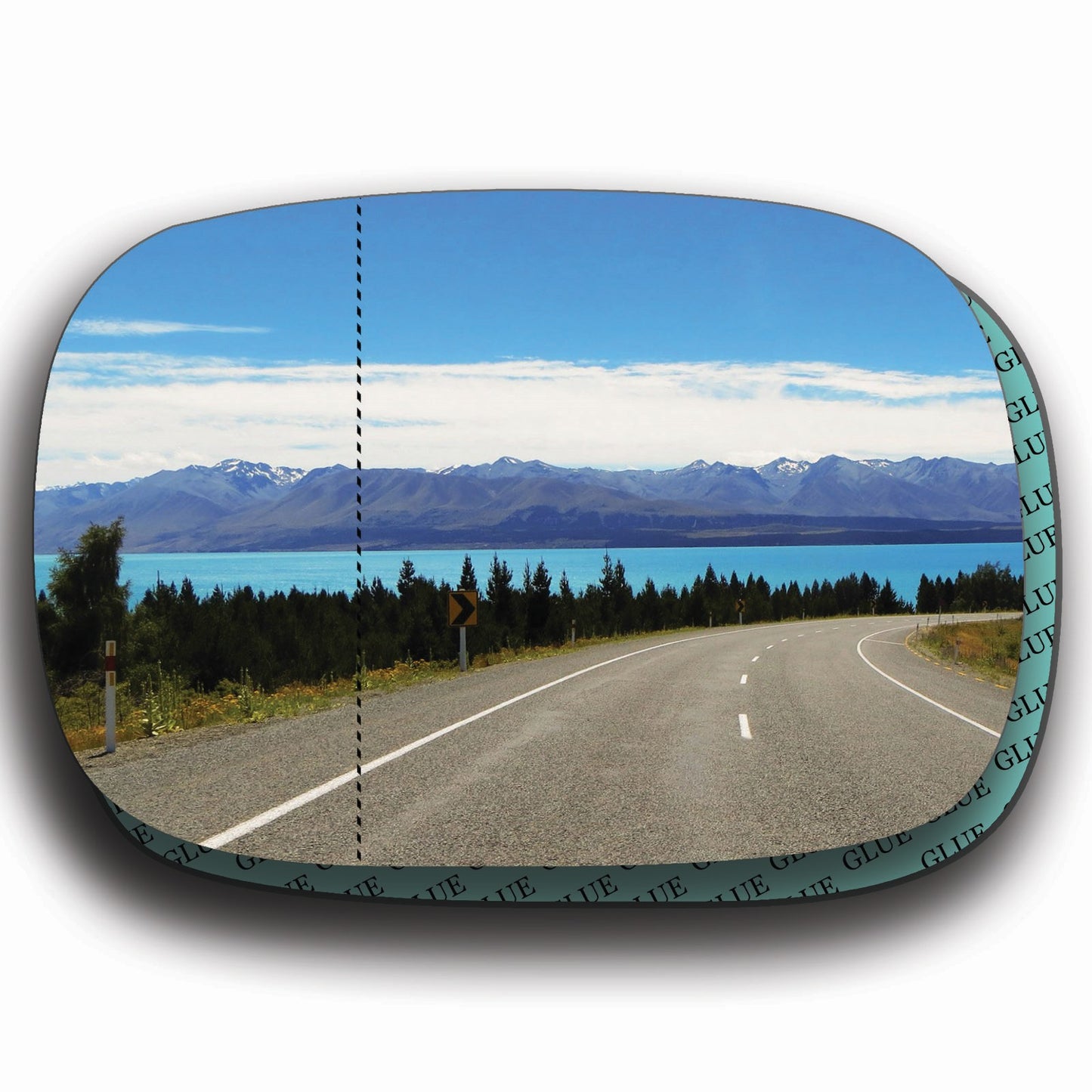 AGCP Spiegelglas für Lexus GS 2005 - 2007