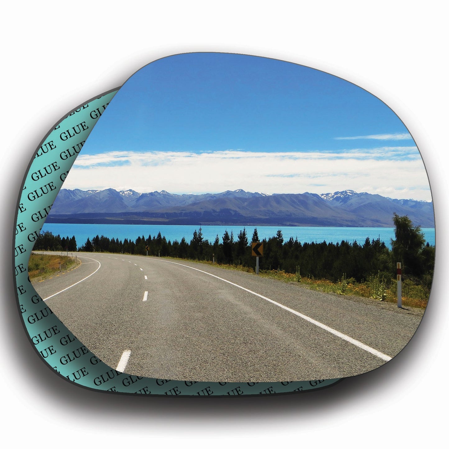 AGCP Spiegelglas für Toyota HiAce 2004 - 2019