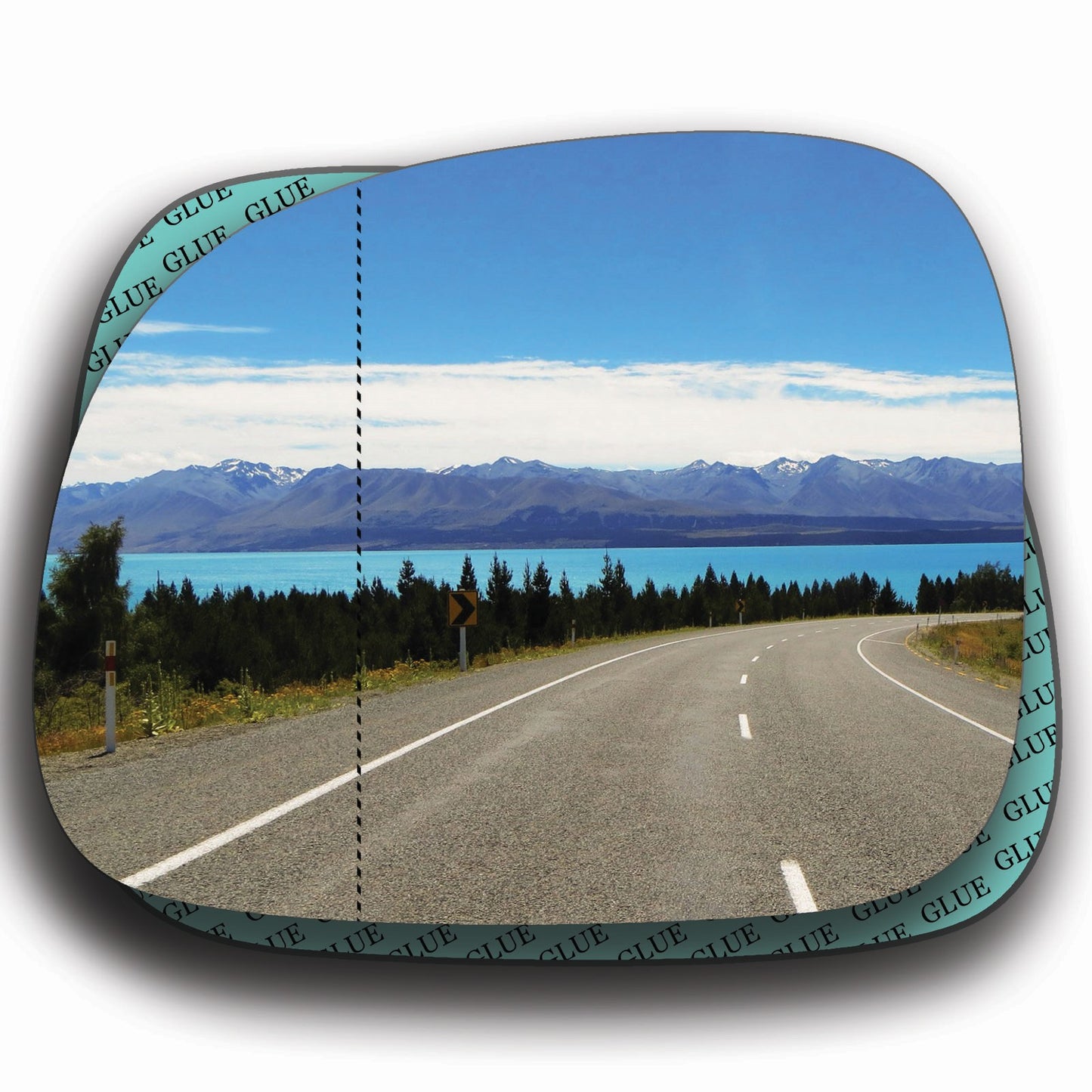AGCP Spiegelglas für Fiat Panda 2 2009 - 2012