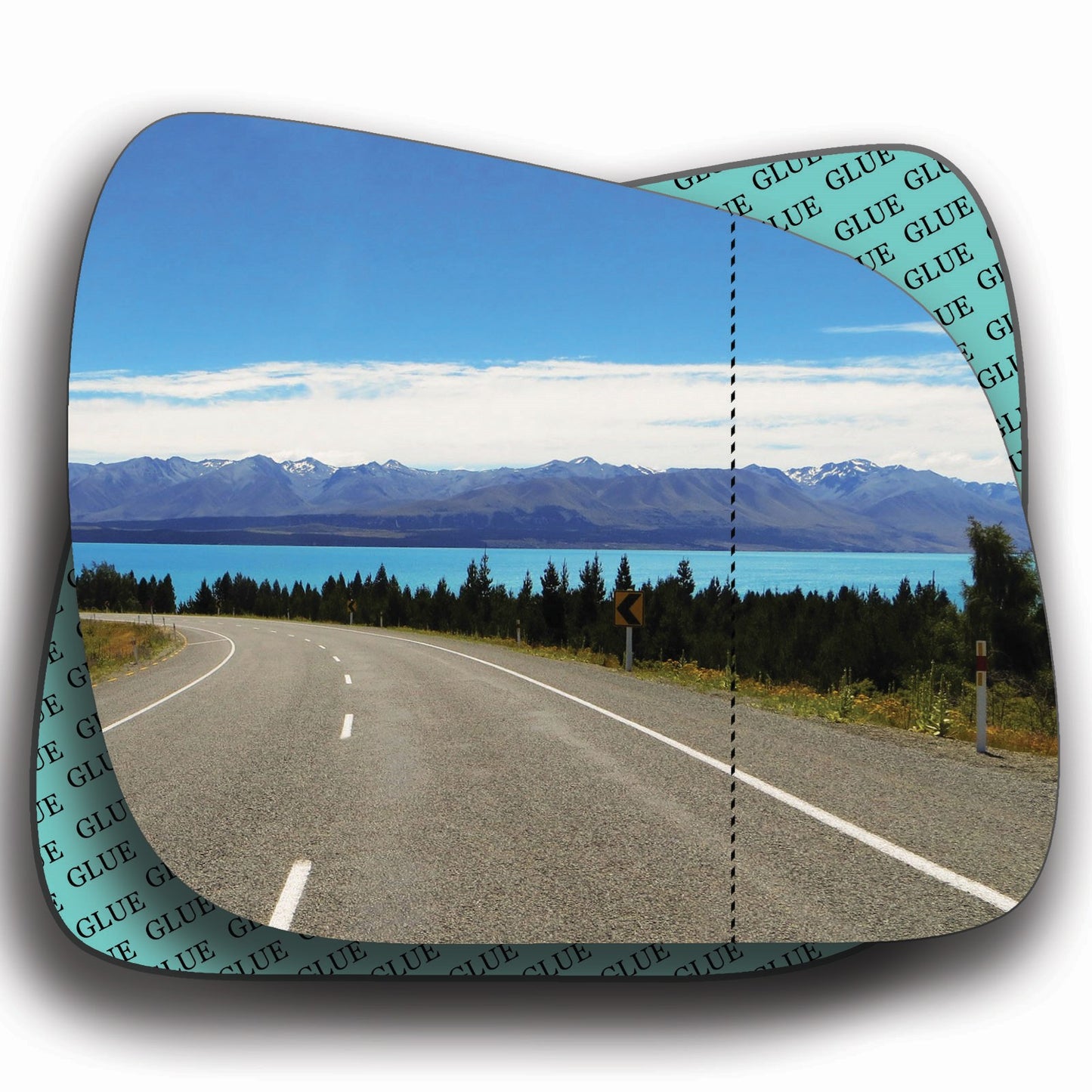 AGCP Spiegelglas für Mercedes B T245 2008 - 2011