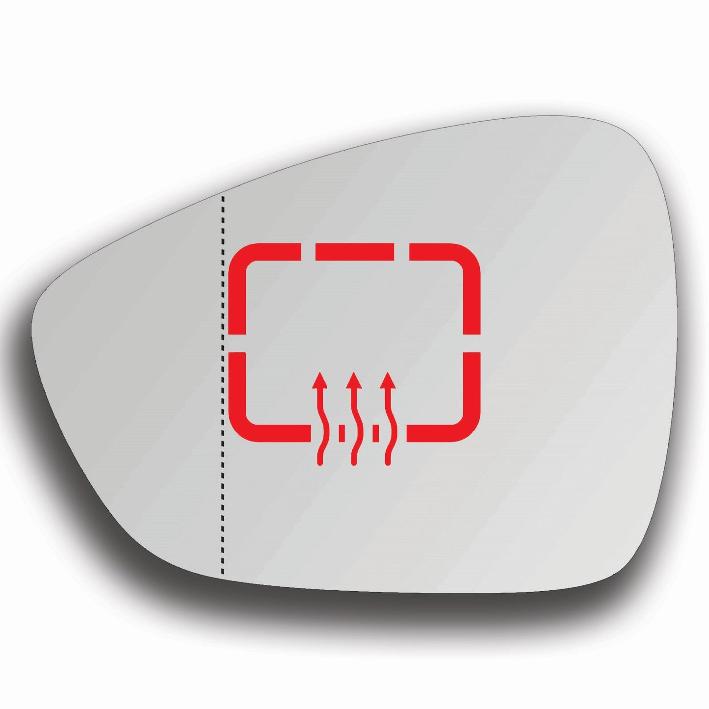 AGCP Spiegelglas Beheizt für Citroen DS3 2009 - 2016