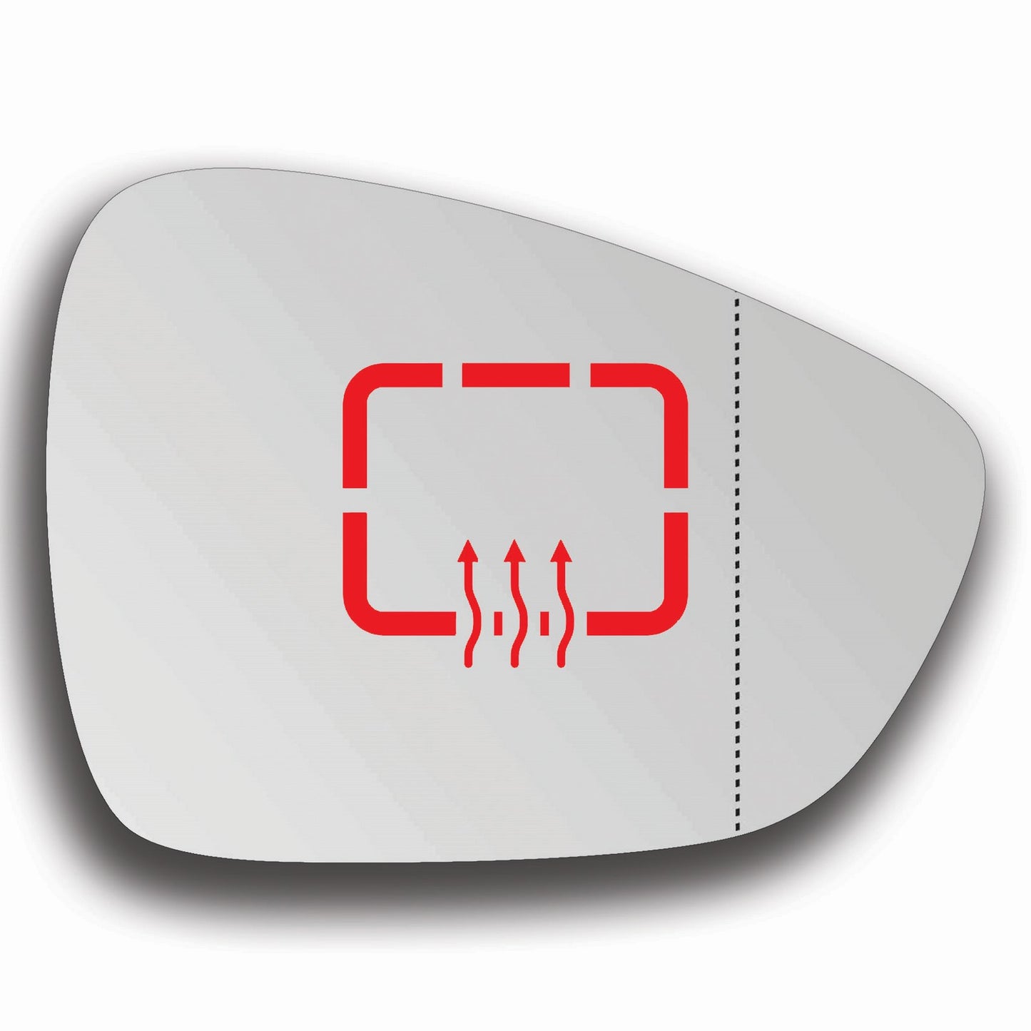 AGCP Spiegelglas Beheizt für Citroen C4 SpaceTourer 2018 - 2022