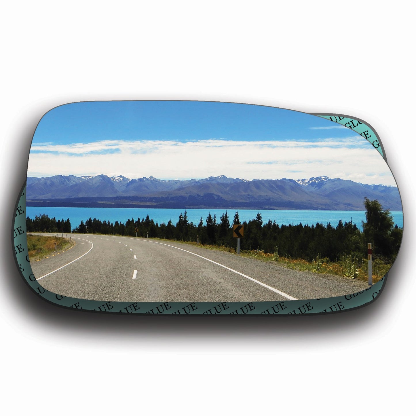 AGCP Spiegelglas für Daewoo Nubira J100 1997 - 1999