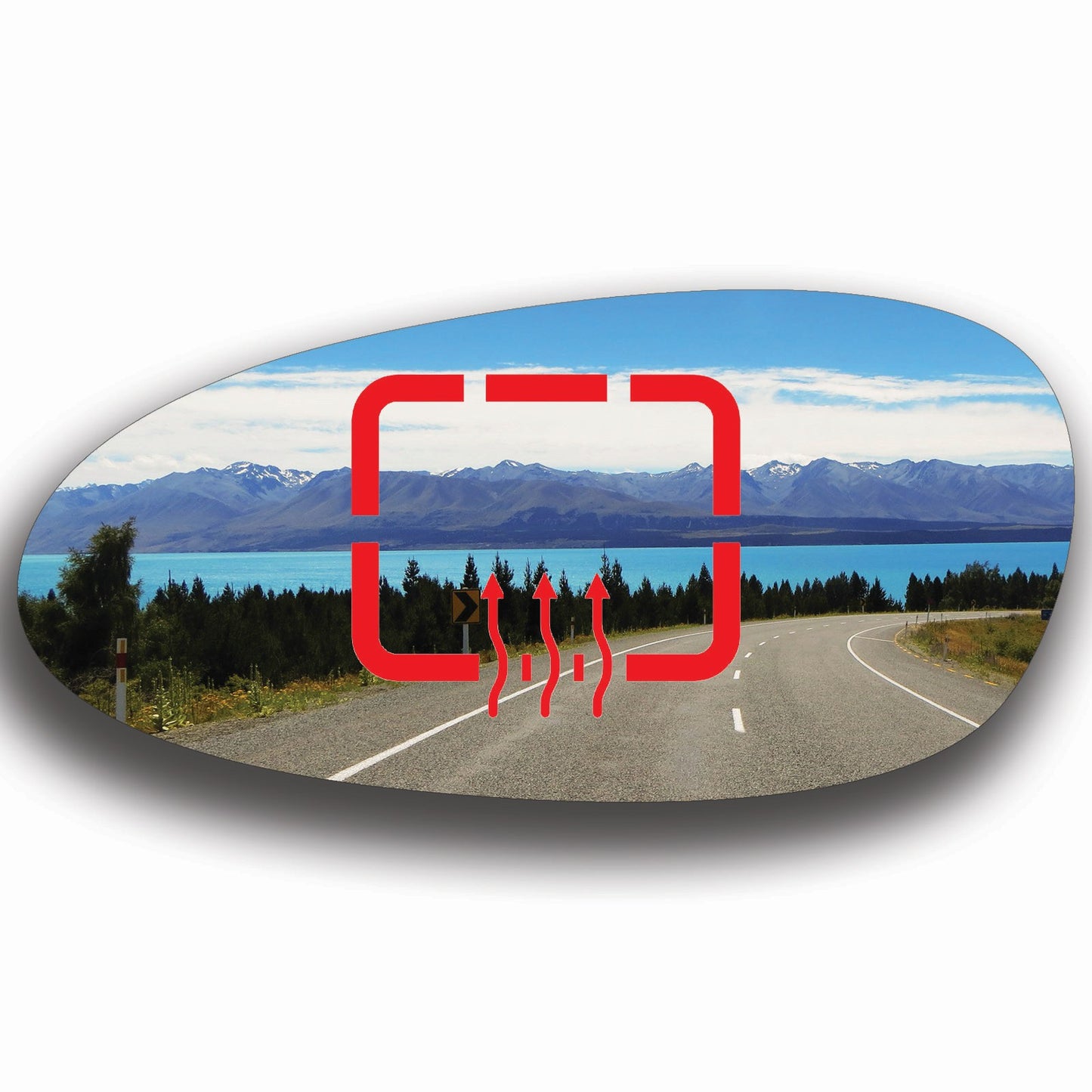 AGCP Spiegelglas Beheizt für Porsche 911 997 2004 - 2008