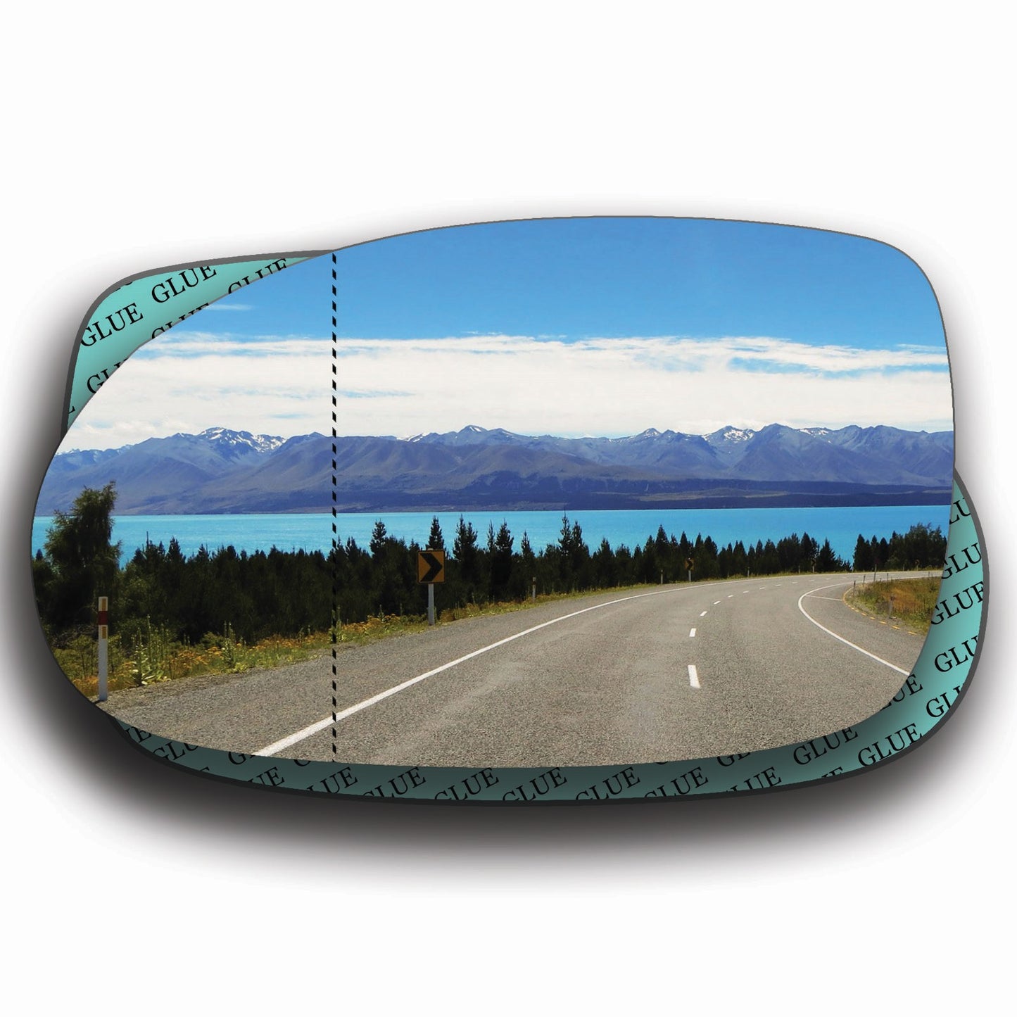 AGCP Spiegelglas für Citroen C5 2000 - 2008
