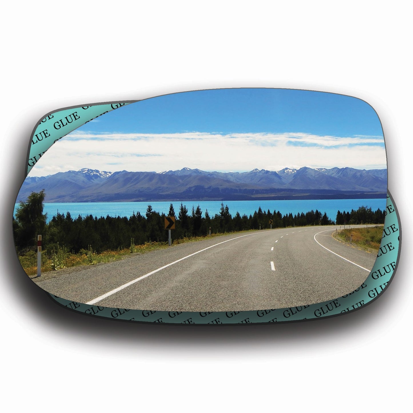 AGCP Spiegelglas für Citroen C5 2000 - 2008