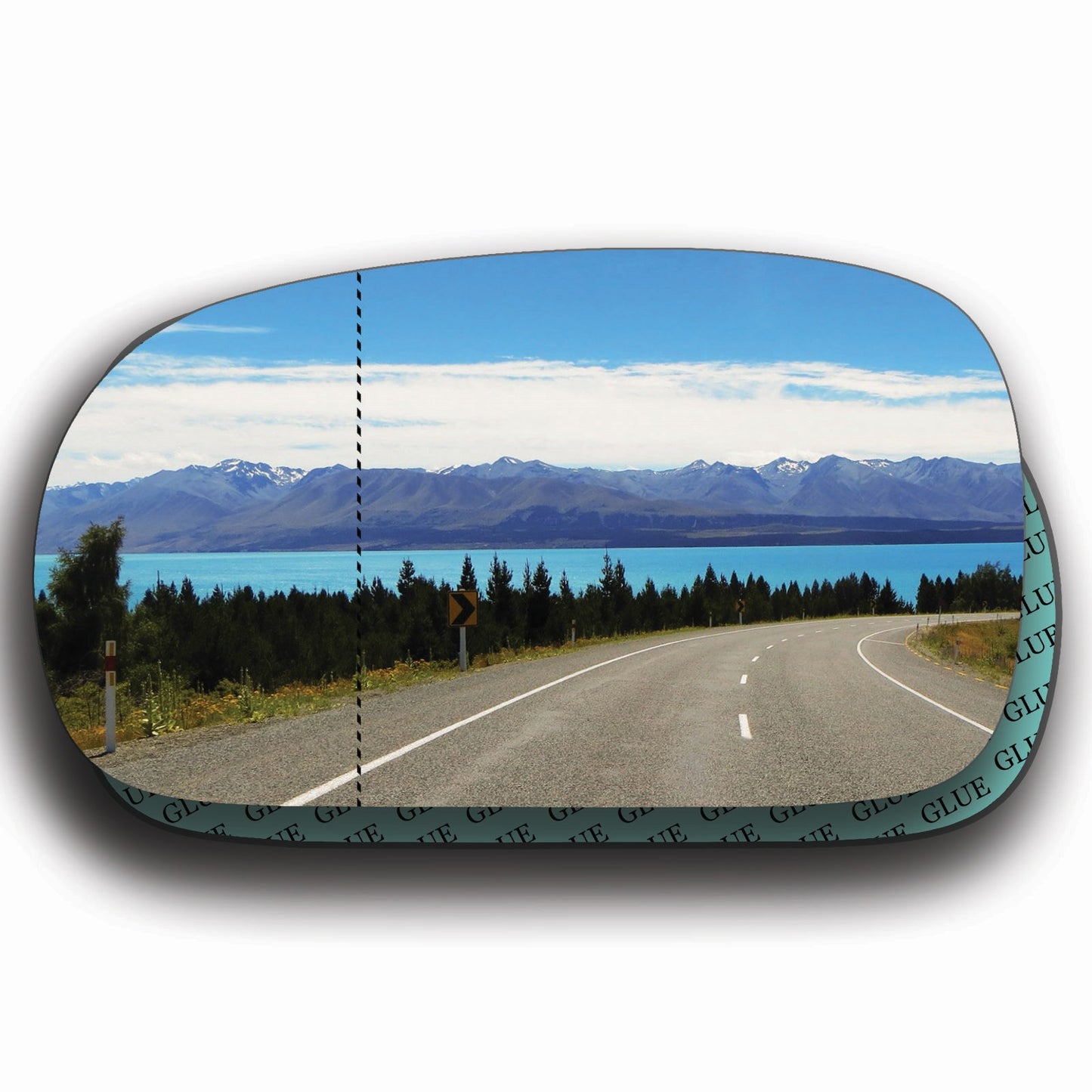 AGCP Spiegelglas für Subaru Justy 1994 - 2003