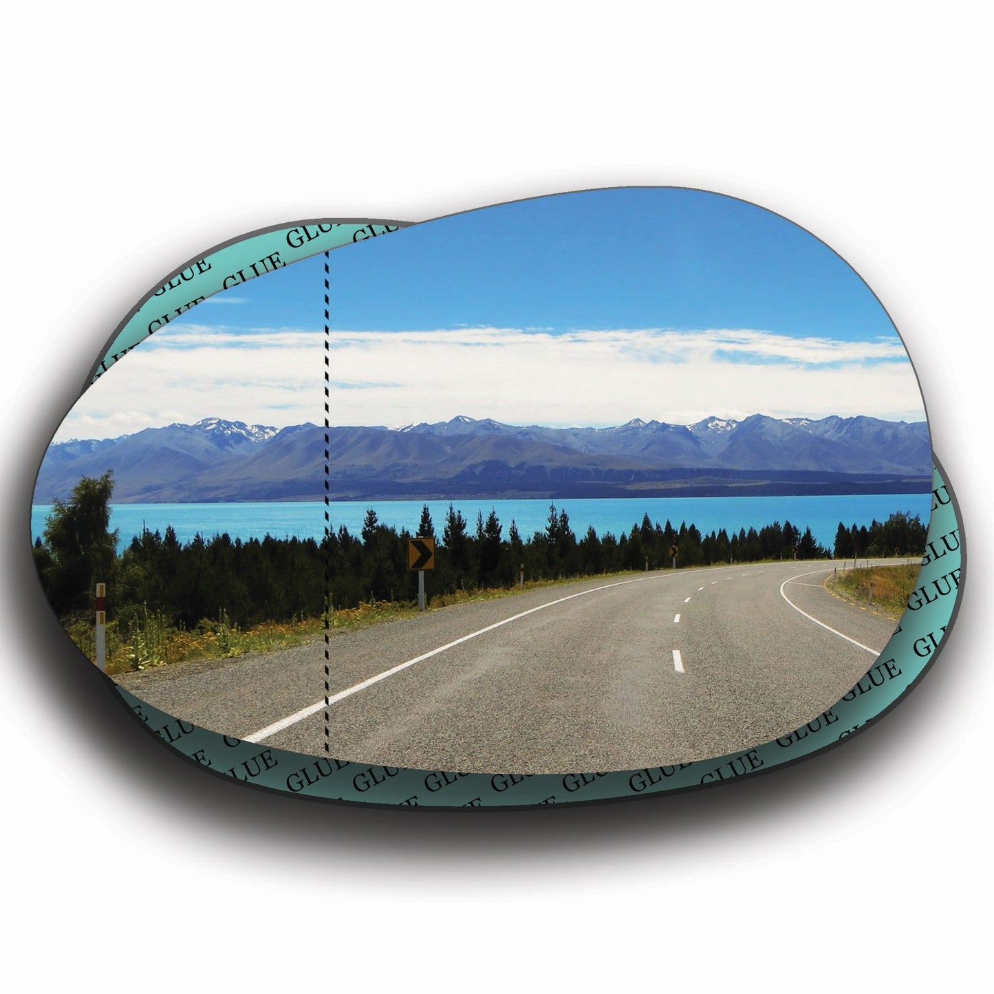 AGCP Spiegelglas für Lancia Ypsilon 2003 - 2011