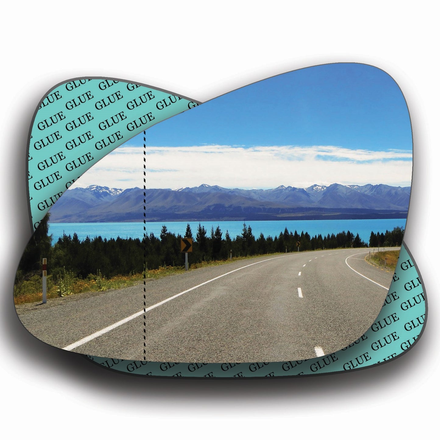 AGCP Spiegelglas für Vauxhall Insignia A 2008 - 2017