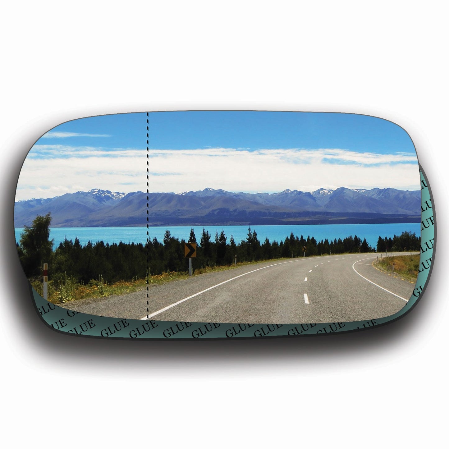 AGCP Spiegelglas für Jaguar XJ X308 1997 - 2003