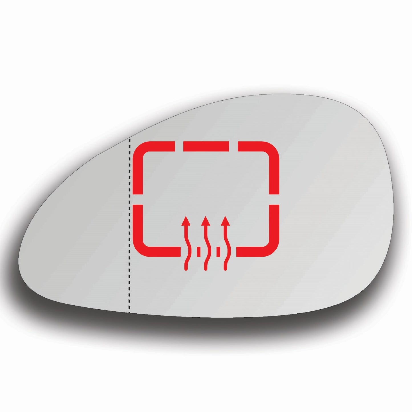 AGCP Spiegelglas Beheizt für Citroen C4 1 2004 - 2010