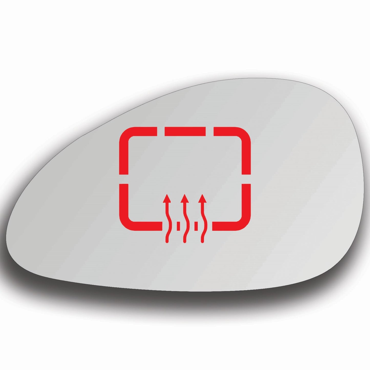 AGCP Spiegelglas Beheizt für Citroen C4 1 2004 - 2010