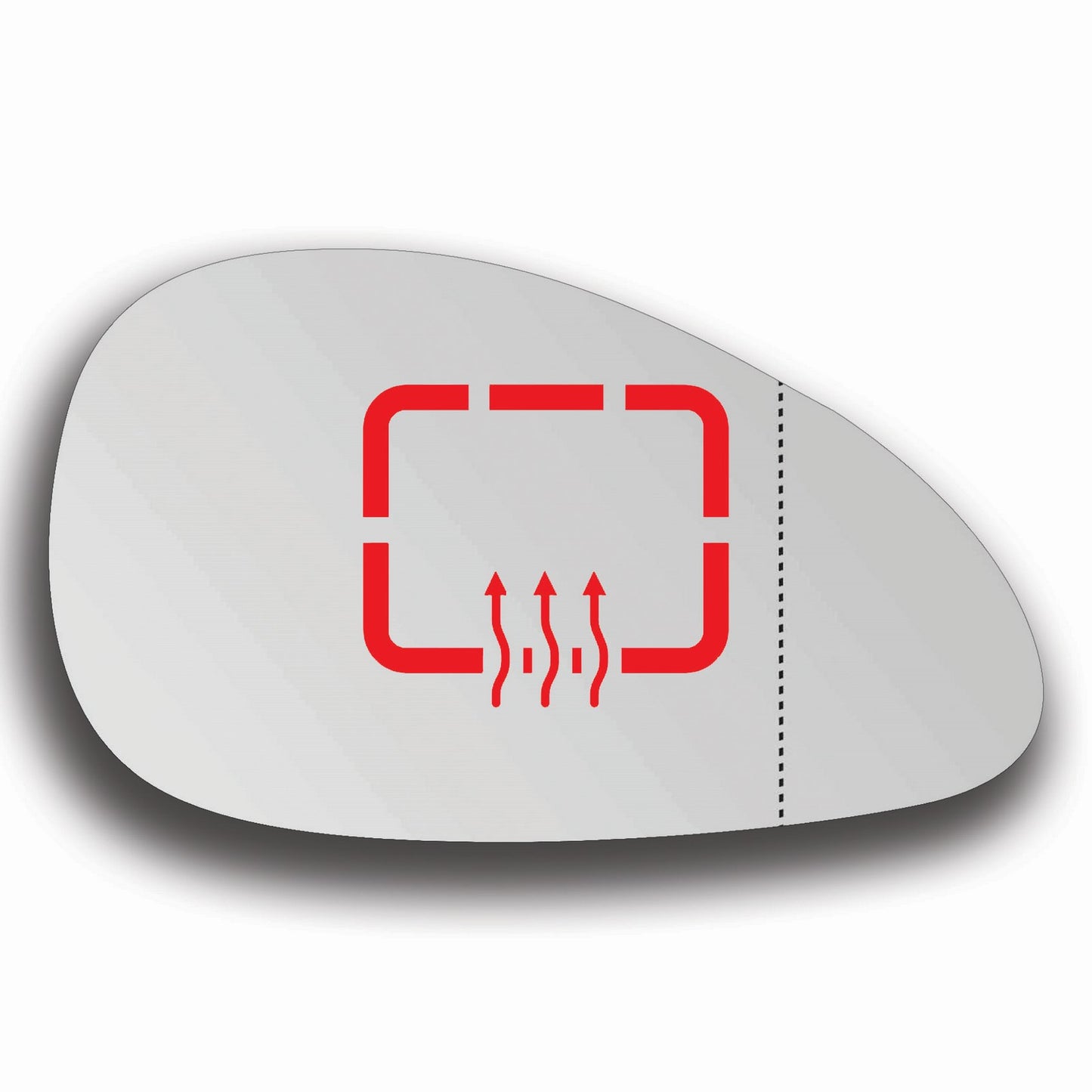 AGCP Spiegelglas Beheizt für Citroen C4 1 2004 - 2010