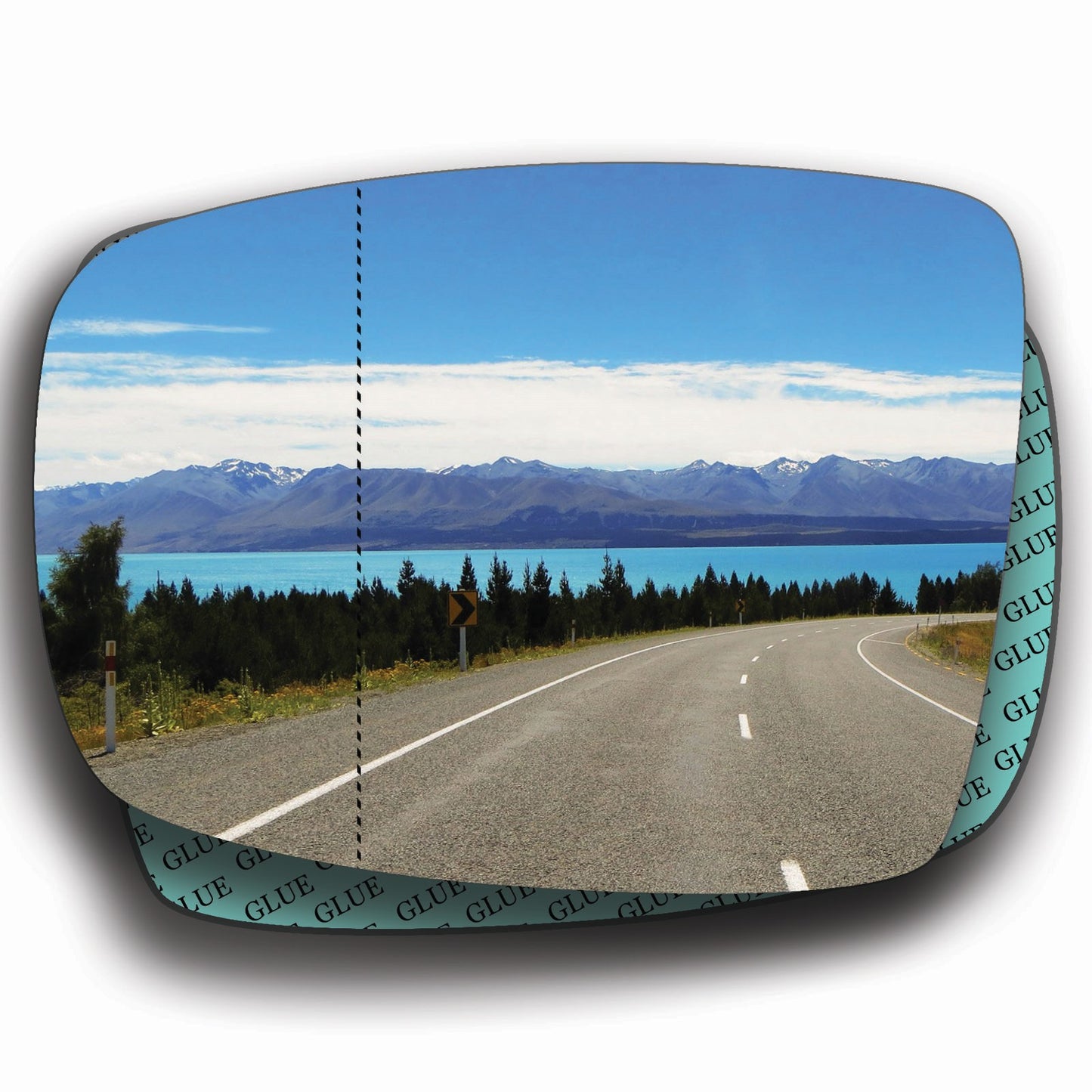 AGCP Spiegelglas für Hyundai i10 1 2007 - 2010