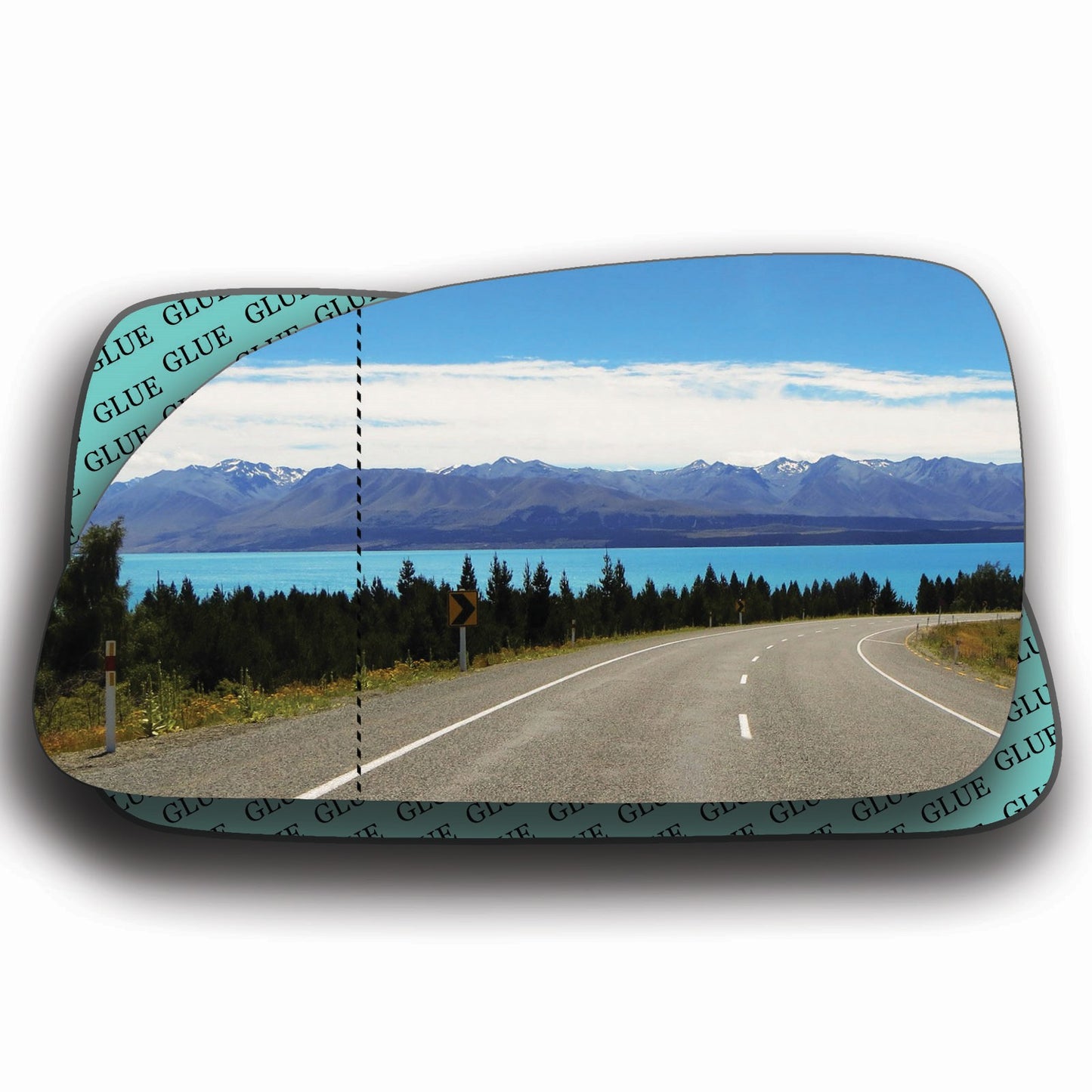 AGCP Spiegelglas für Nissan Primera P10 1990 - 1997