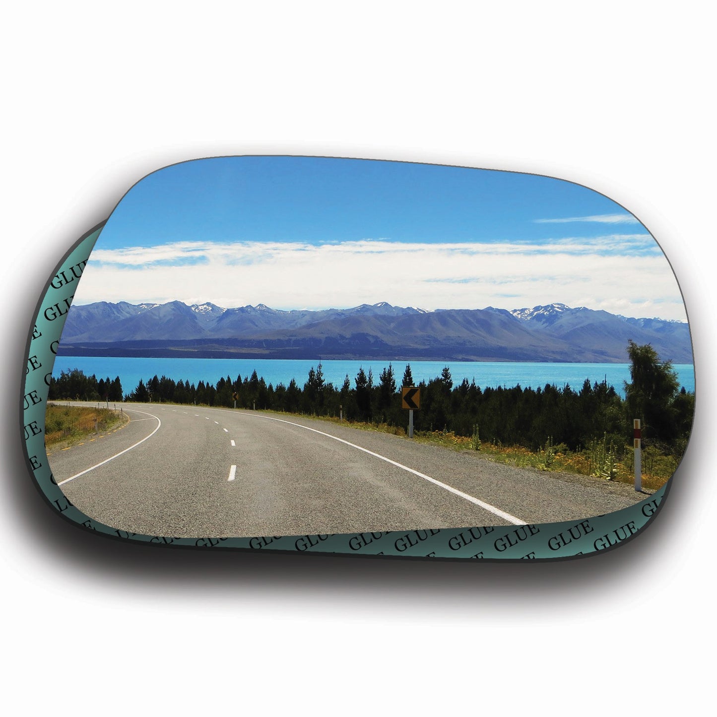 AGCP Spiegelglas für Toyota Carina 1987 - 1992