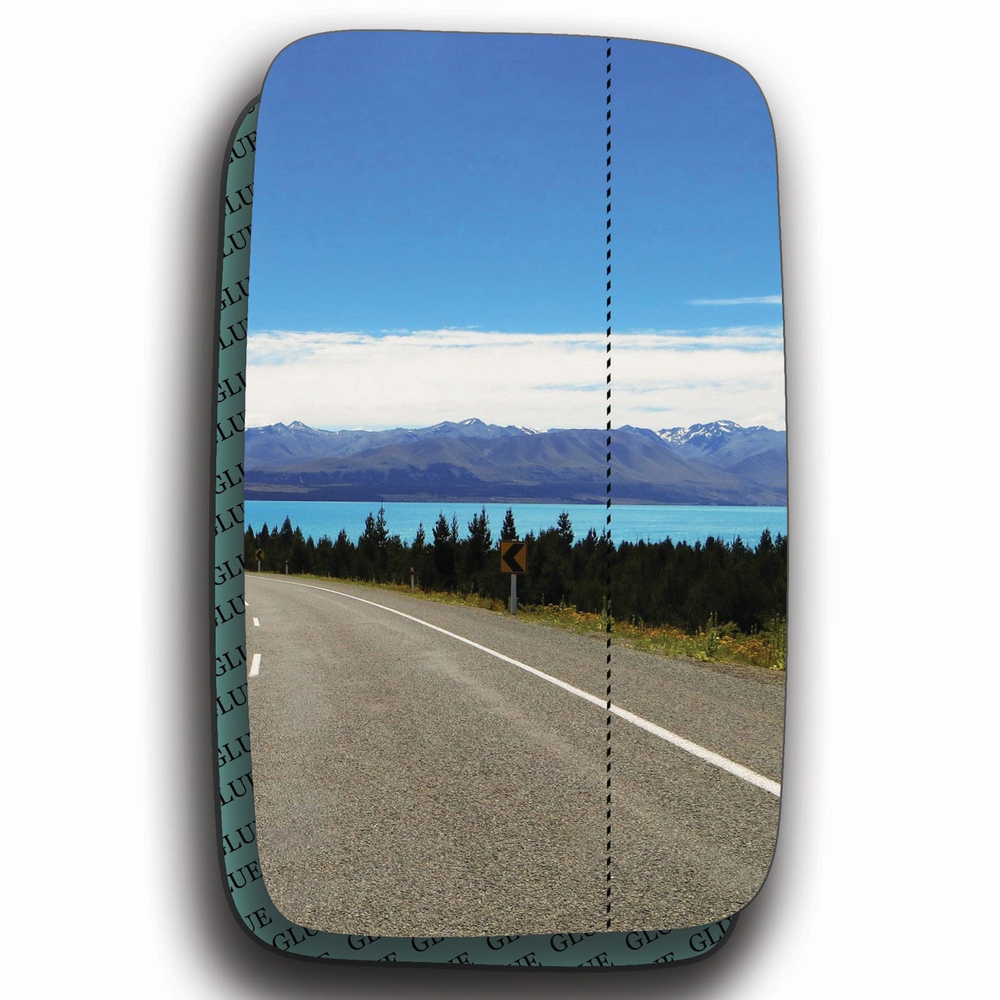 AGCP Spiegelglas für VW Transporter T5 Pritsche 2003 - 2015