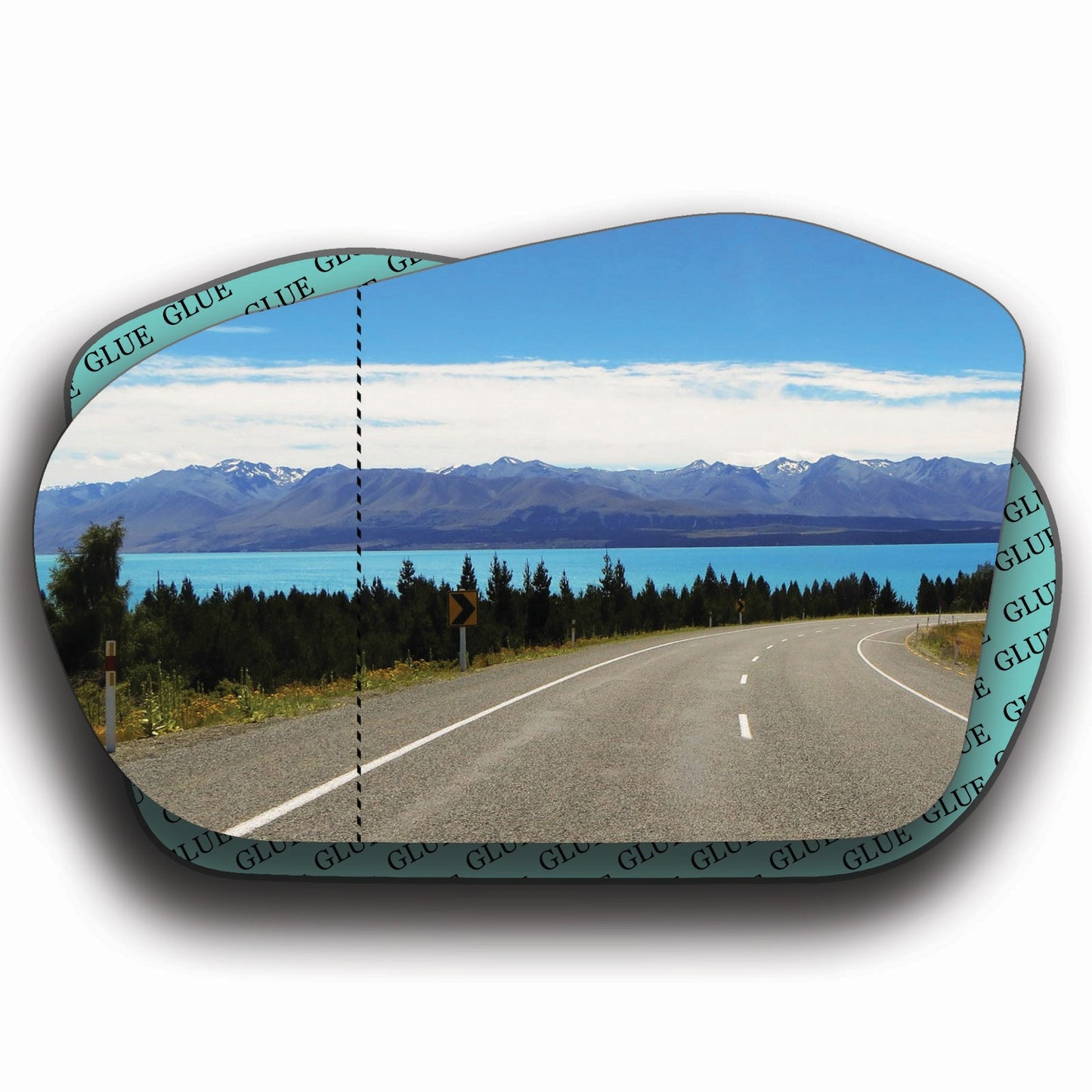 AGCP Spiegelglas für Mercedes B T245 2005 - 2008