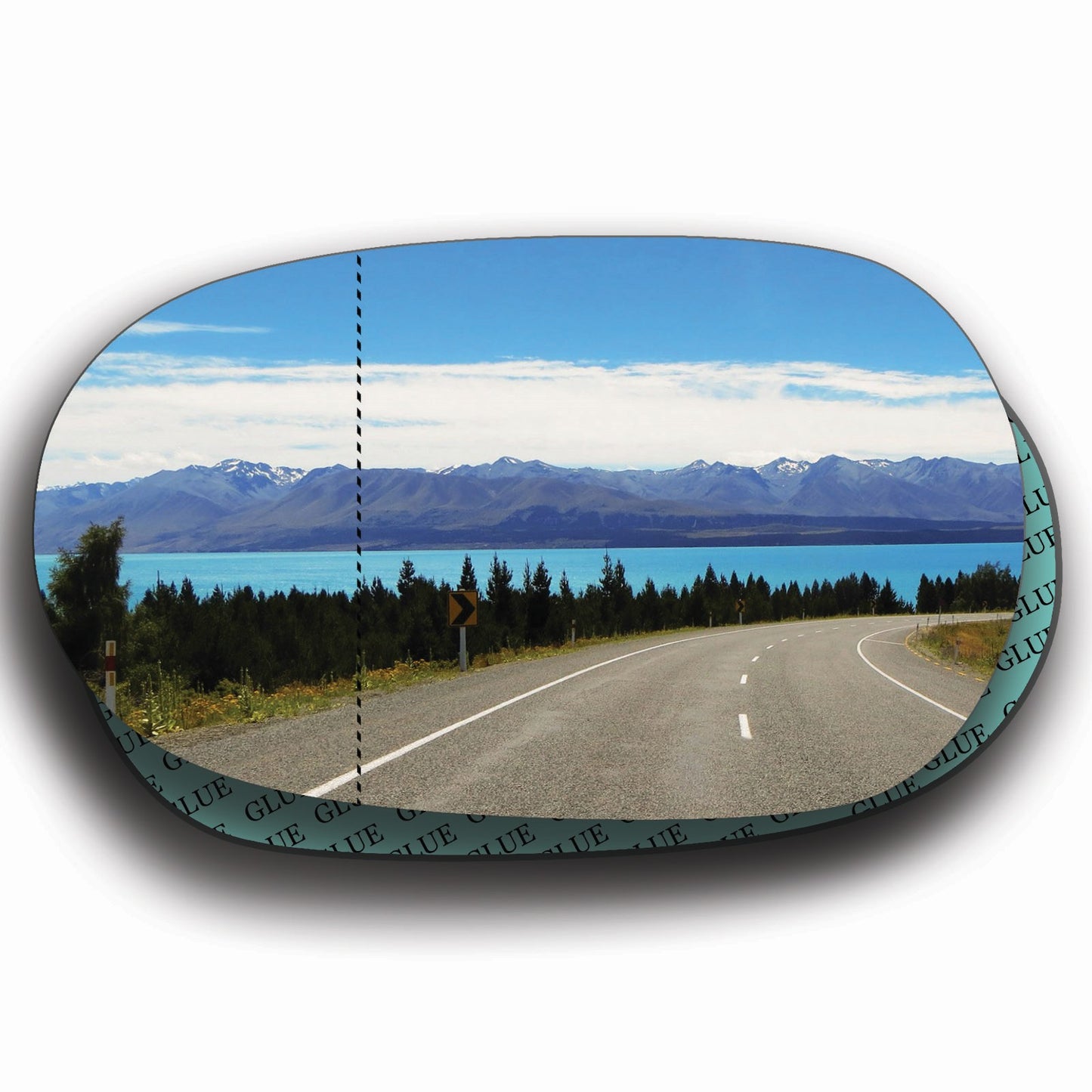 AGCP Spiegelglas für Jaguar X-Type 2001 - 2008