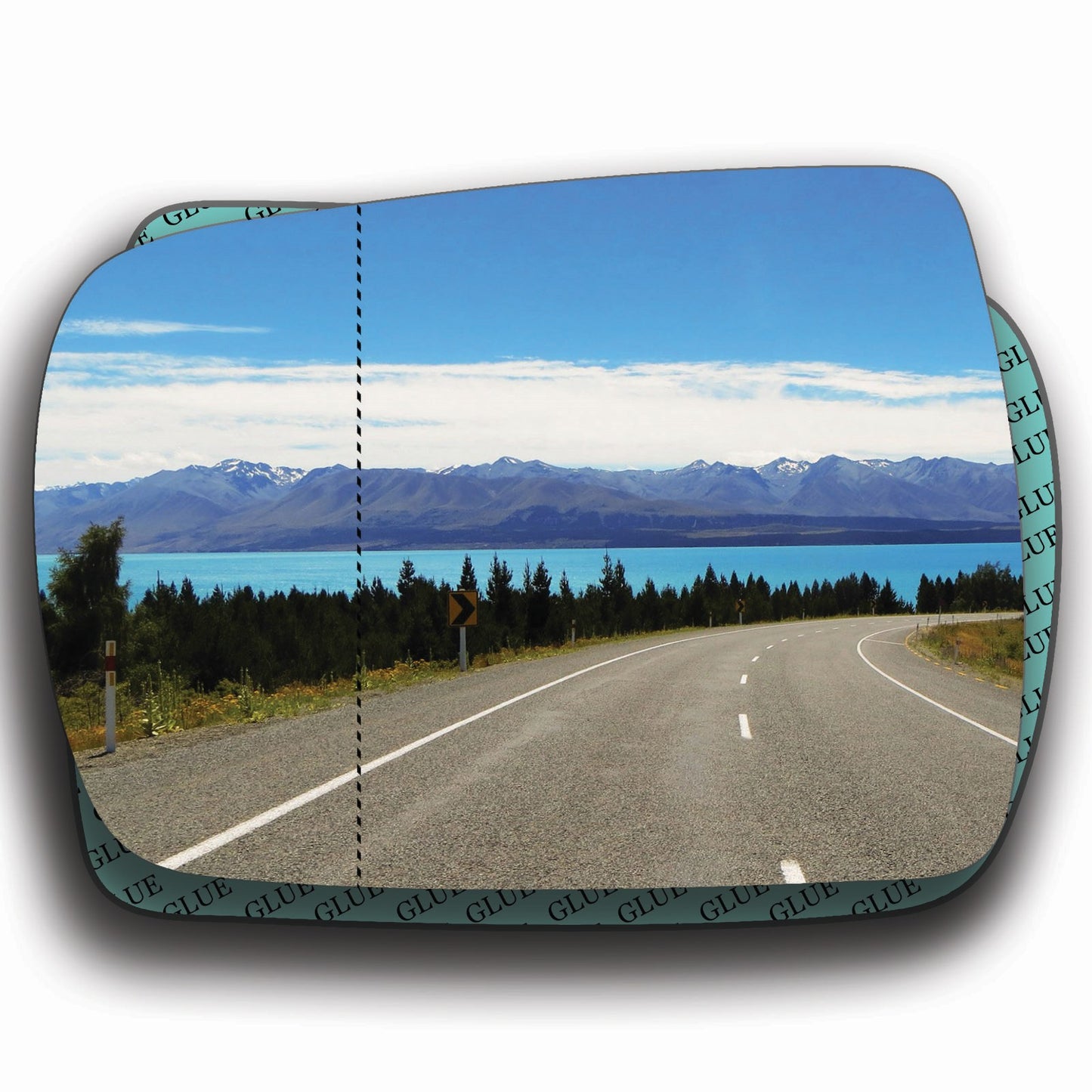 AGCP Spiegelglas für Kia Sedona 2005 - 2014